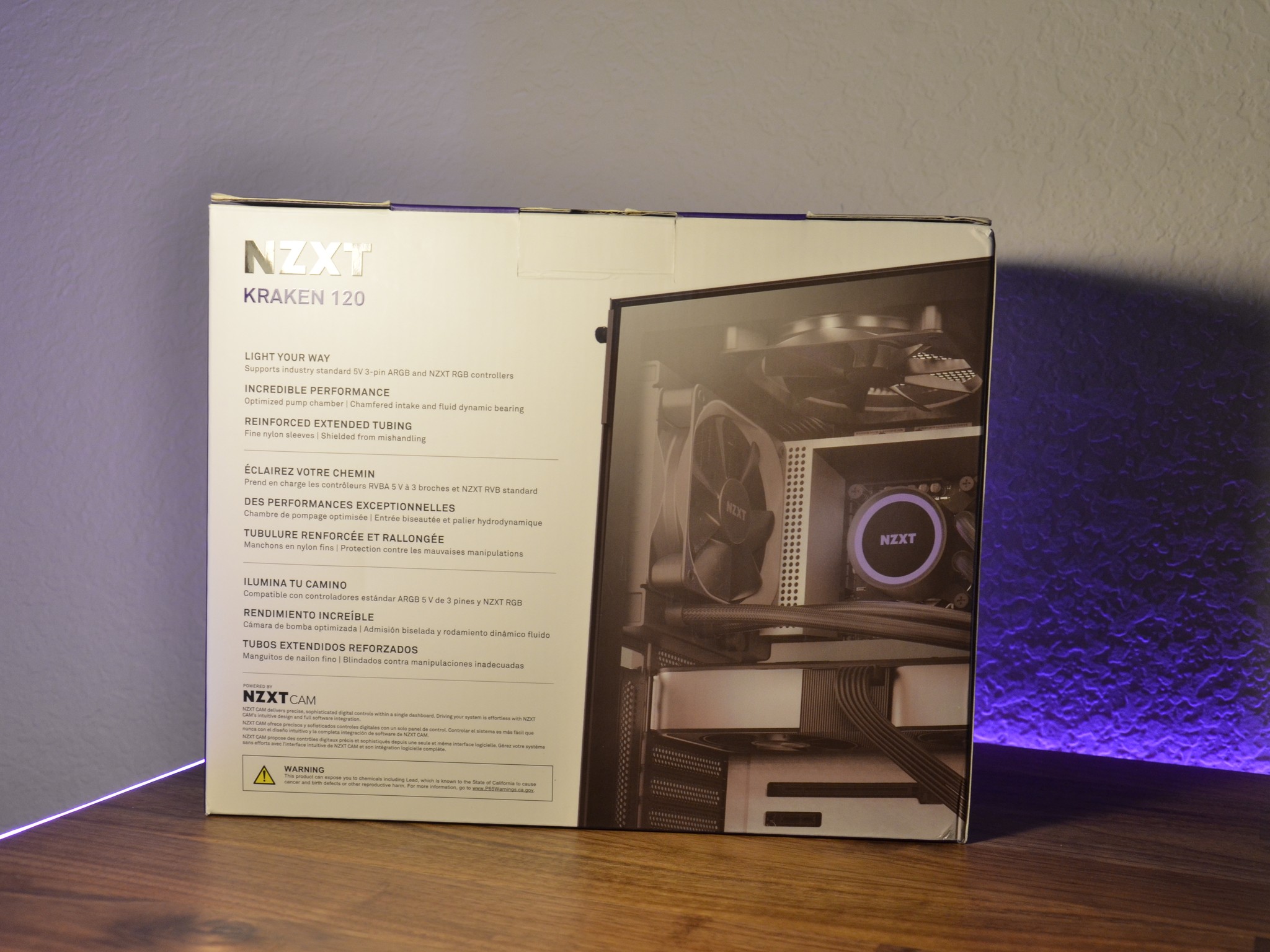 NZXT Kraken 120 AIO + Fan