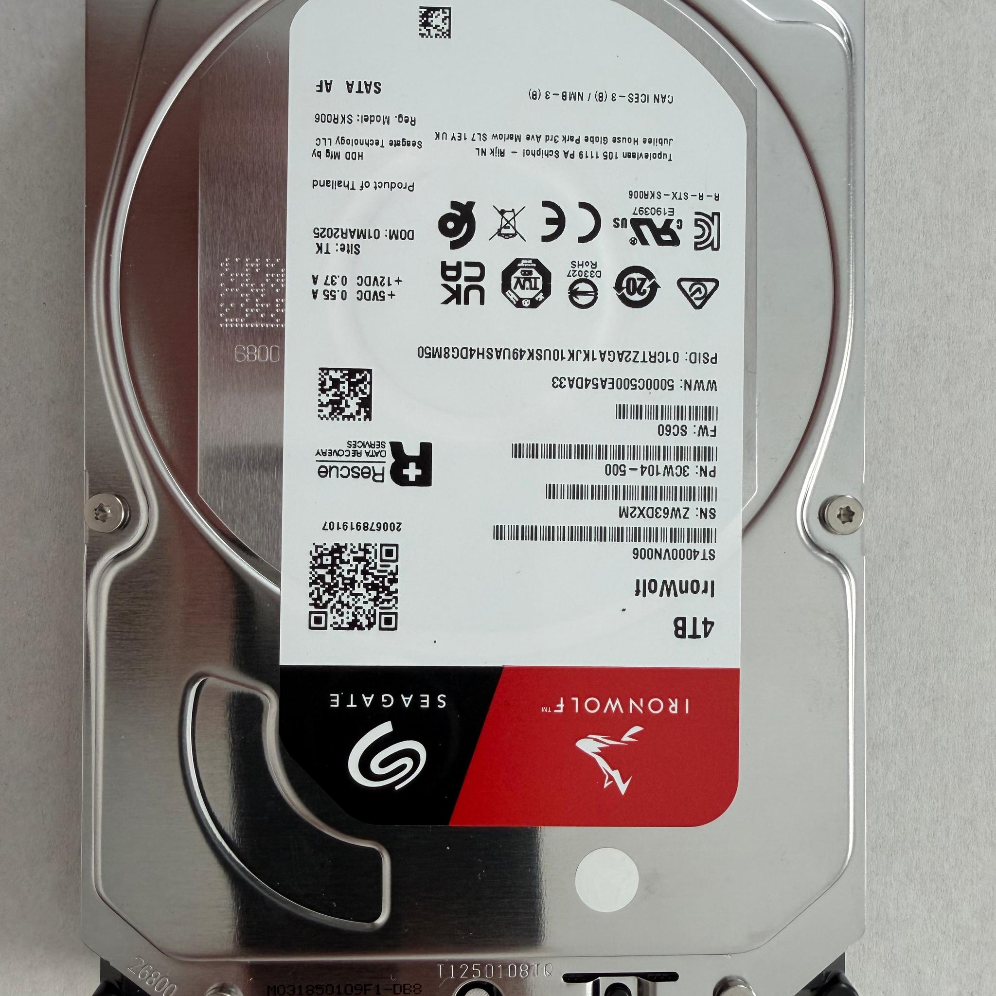 4TB Seagate HDD
