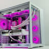 🧊Frozen 🧊Gaming PC❄️Nvidia RTX 4070 12GB❄️Intel 12600KF 10-core❄️32GB DDR4❄️1TB NVME