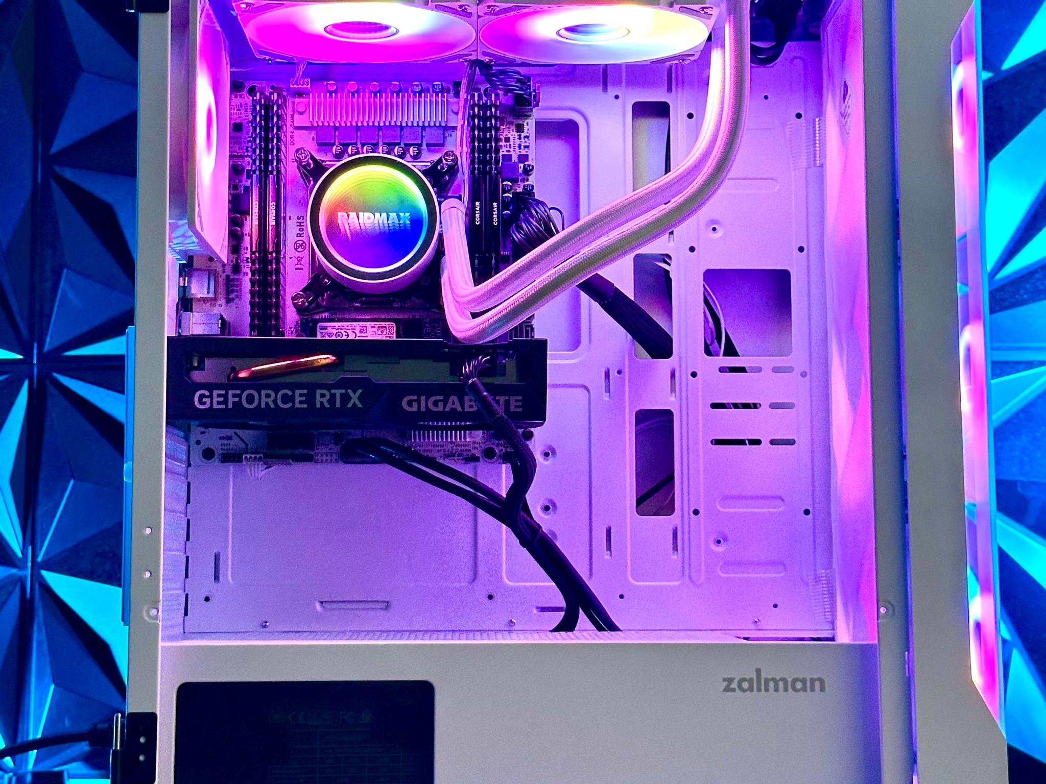 Custom Liquid cooled Gaming PC Desktop Intel Core i7 5820k 32GB DDR4 SSD+1TB TPM 2 Nvidia RTX 5060