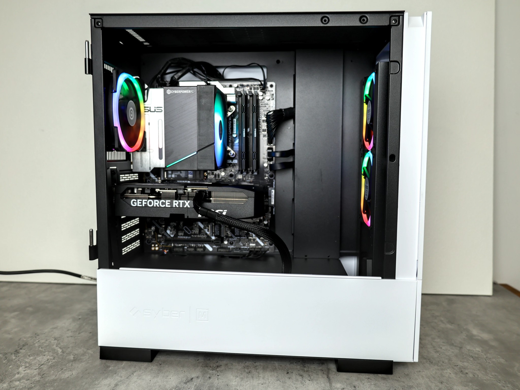 245KF+5070 1440p/4K Ready White Aesthetic Custom PC