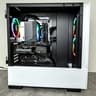 245KF+5070 1440p/4K Ready White Aesthetic Custom PC