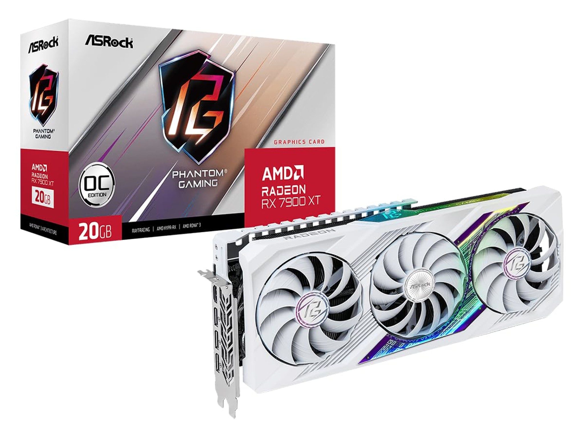 7900XT Asrock Phantom Gaming OC *White* 20GB w/ Box