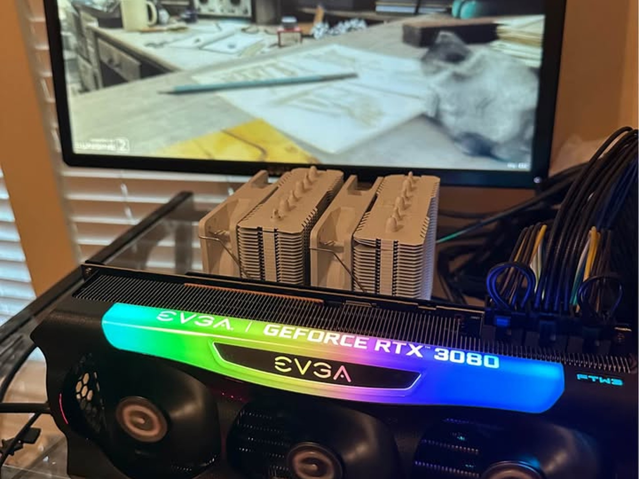 Like New EVGA RTX 3080 10 GB FTW3 with original box