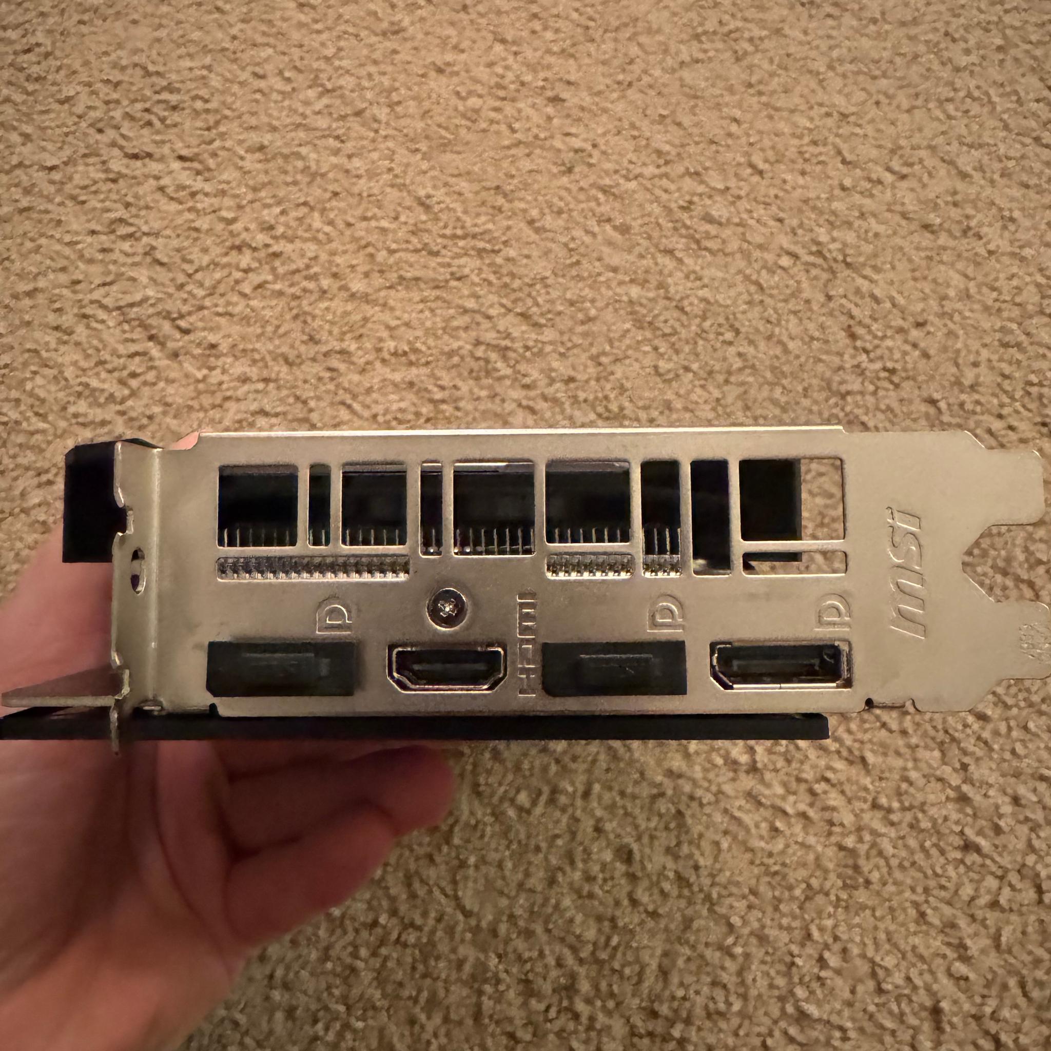 MSI GeForce RTX 2060 VENTUS 6G OC