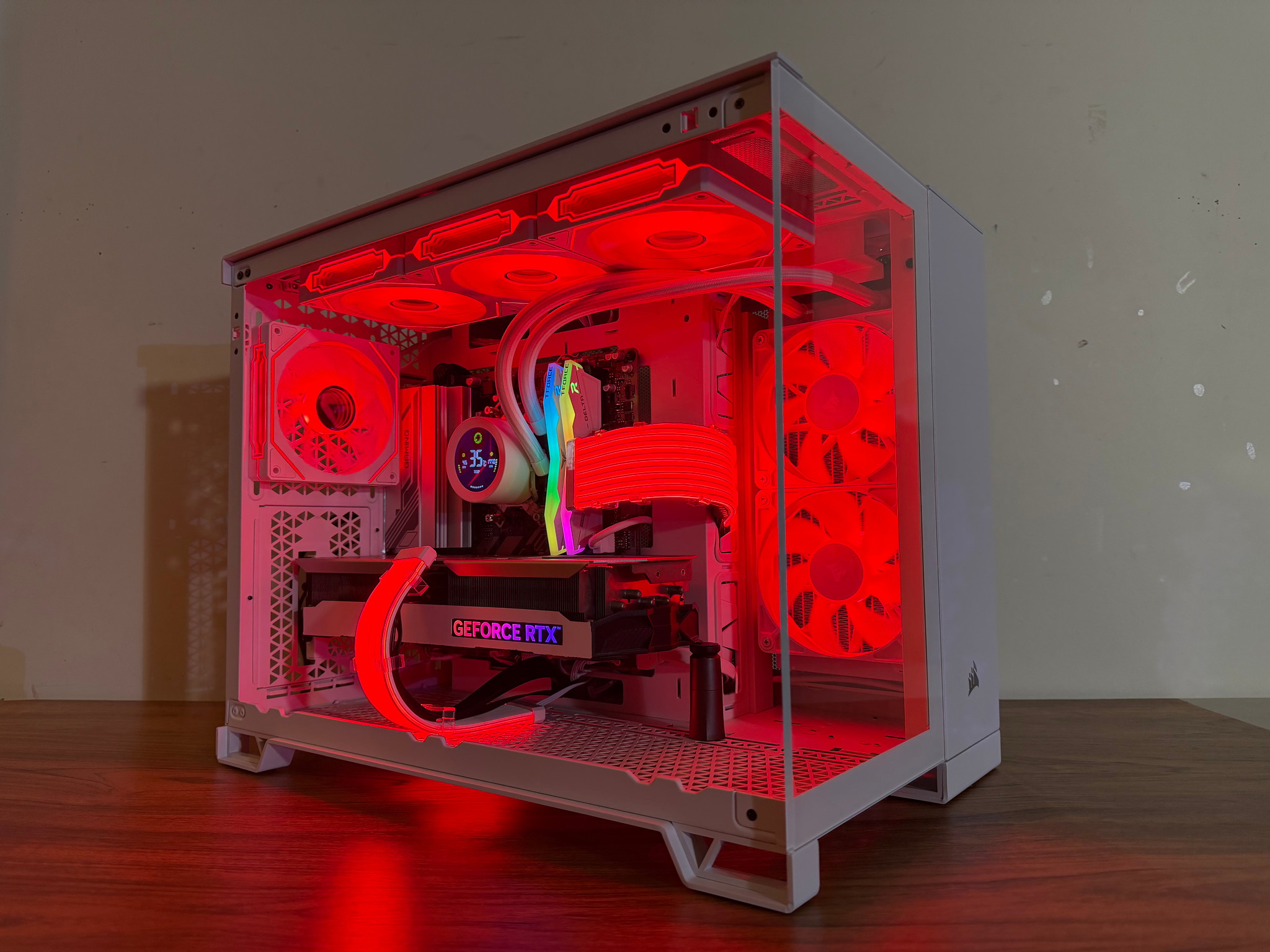 ❄️Corsair Glacier Prime: RTX 4070 Ti • Ryzen 9600X • DDR5 • All-White RGB Build