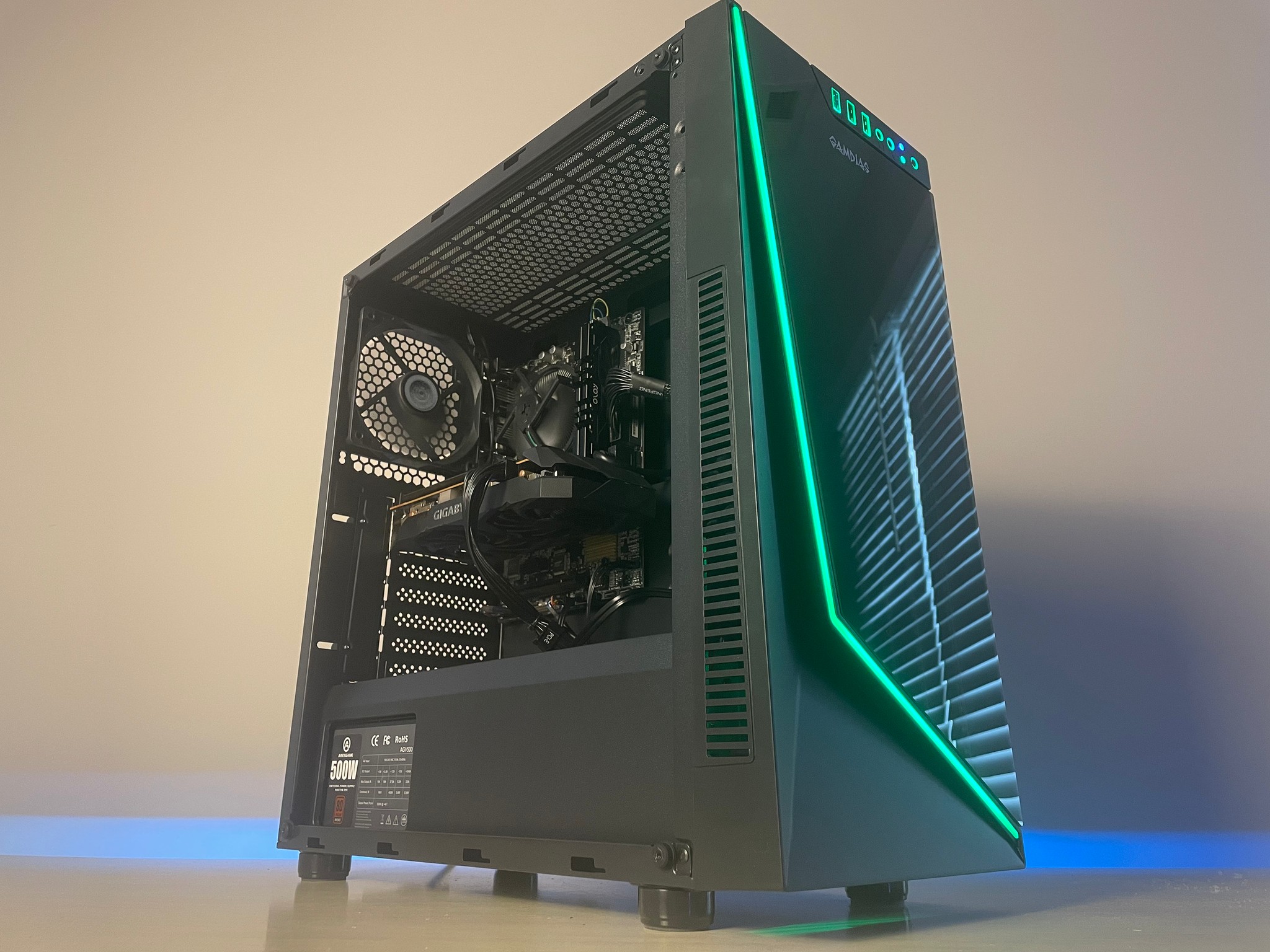 Custom Gaming Desktop PC core i3 | gtx 1660 super | 16GB Ram | 256gb Ssd | RGB |