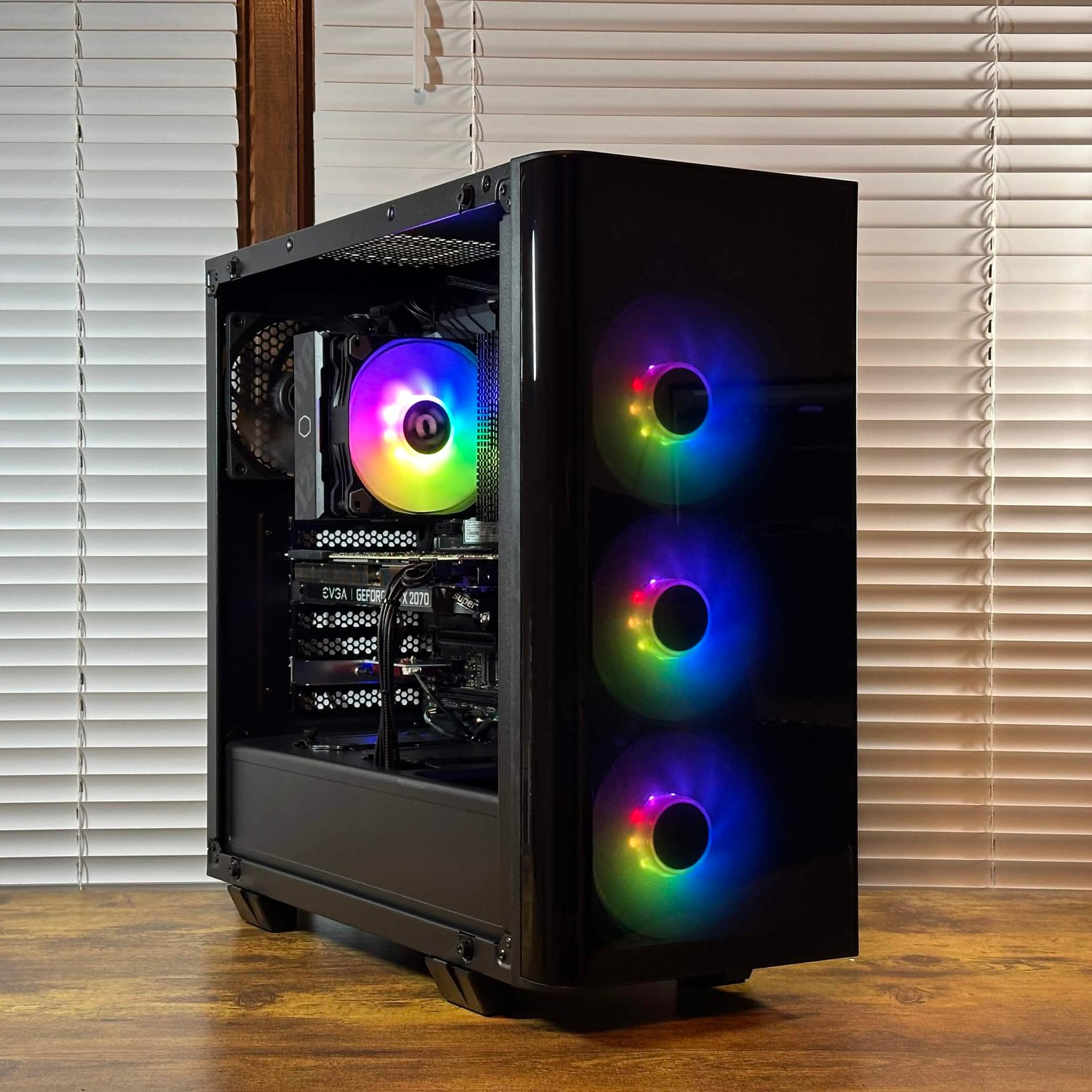 RTX 2070S 8GB | Ryzen 7 2700 | 16GB DDR4 | 512GB NVME | Win11 | WIFI | 1080P/1440P Gaming PC