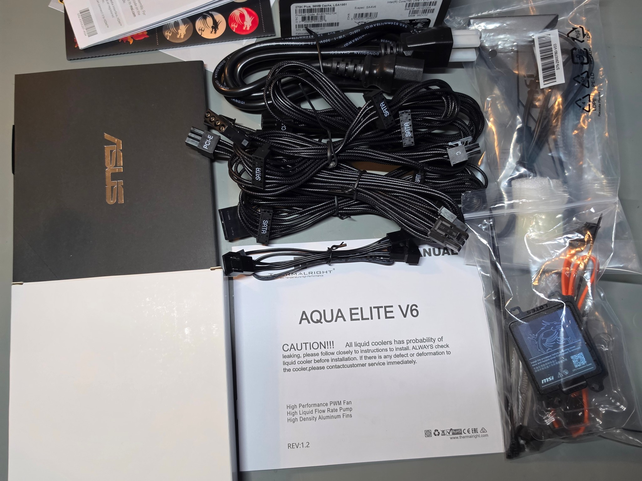 ASUS RTX 5070 12gb + Intel Core Ultra 270k Plus PC Build #78
