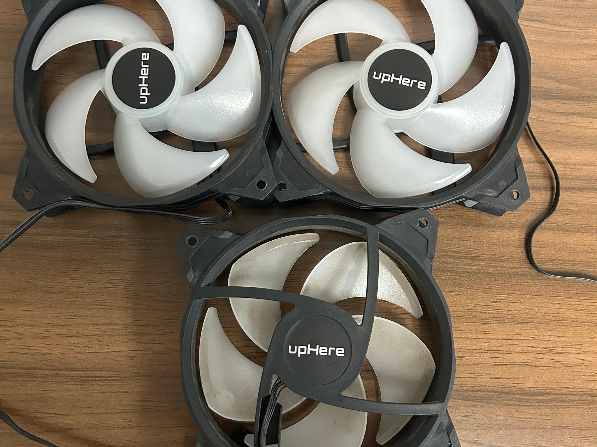 (3) RGB UpHere 120MM Case Fans
