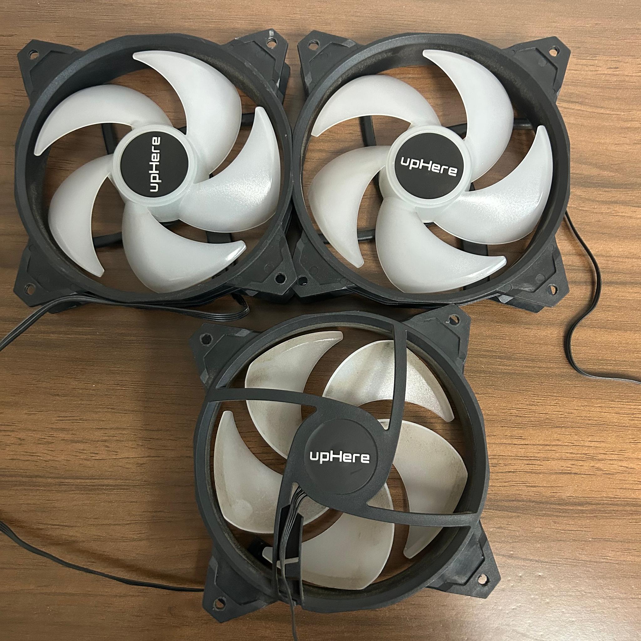 (3) RGB UpHere 120MM Case Fans
