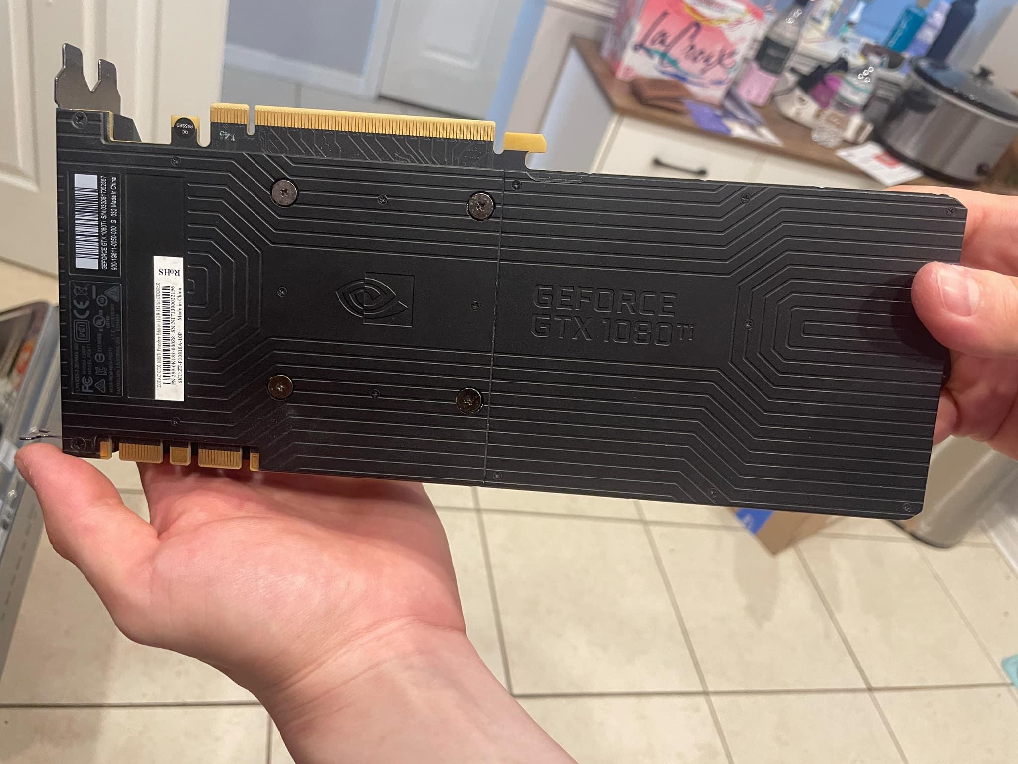 Gently used 1080ti FE, great condition, adult owned