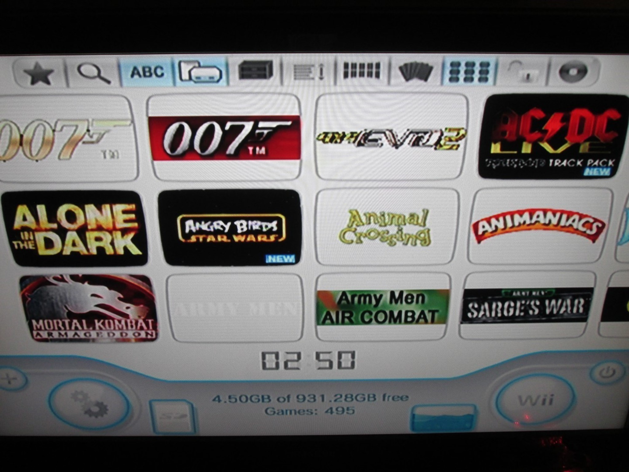 Nintendo Wii 1TB HDMI Blue Wii Mote Purple Wireless Gamecube Controller