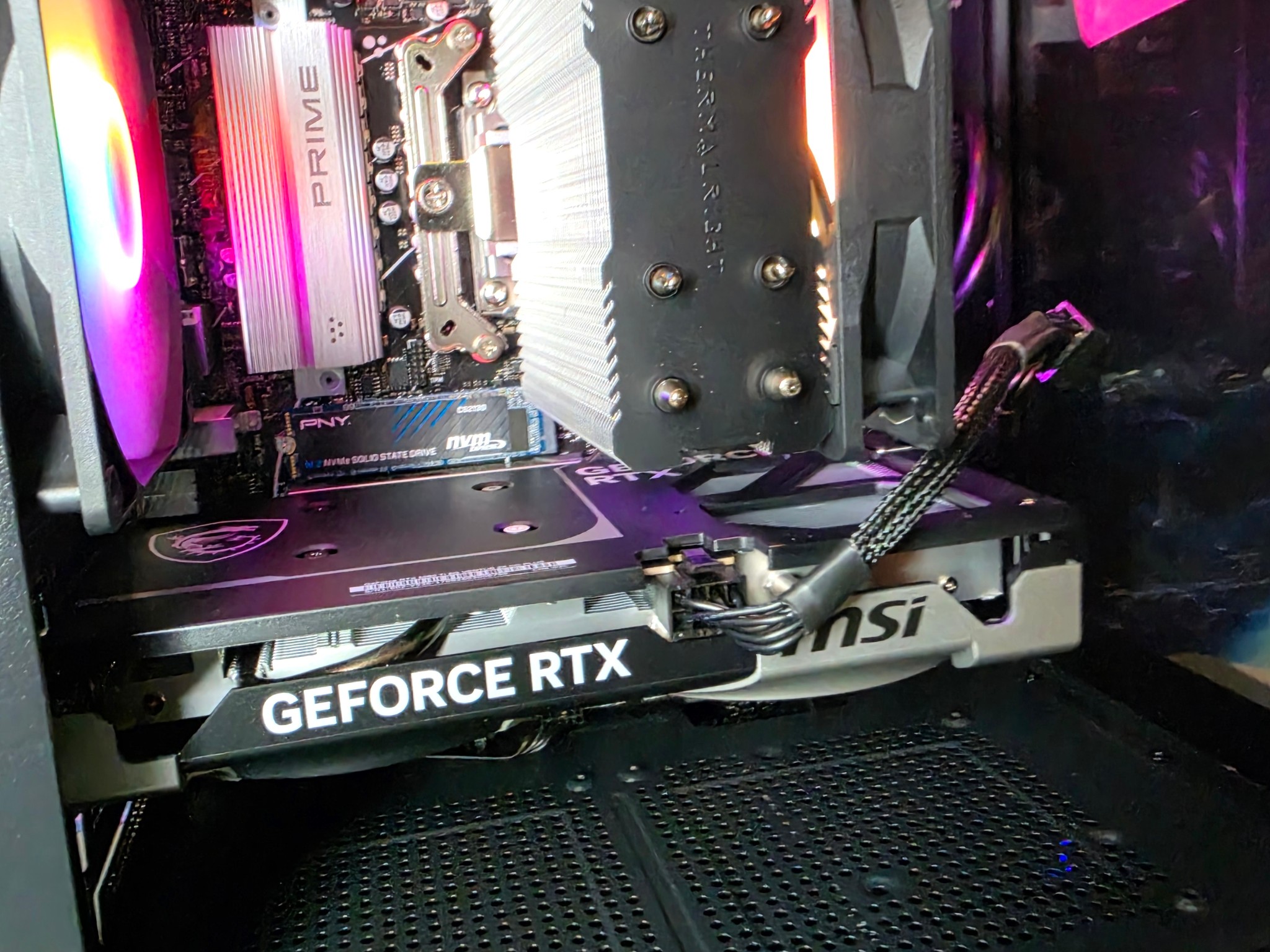 MSI RTX 5060ti 8gb + Ryzen 7600x PC Build #76