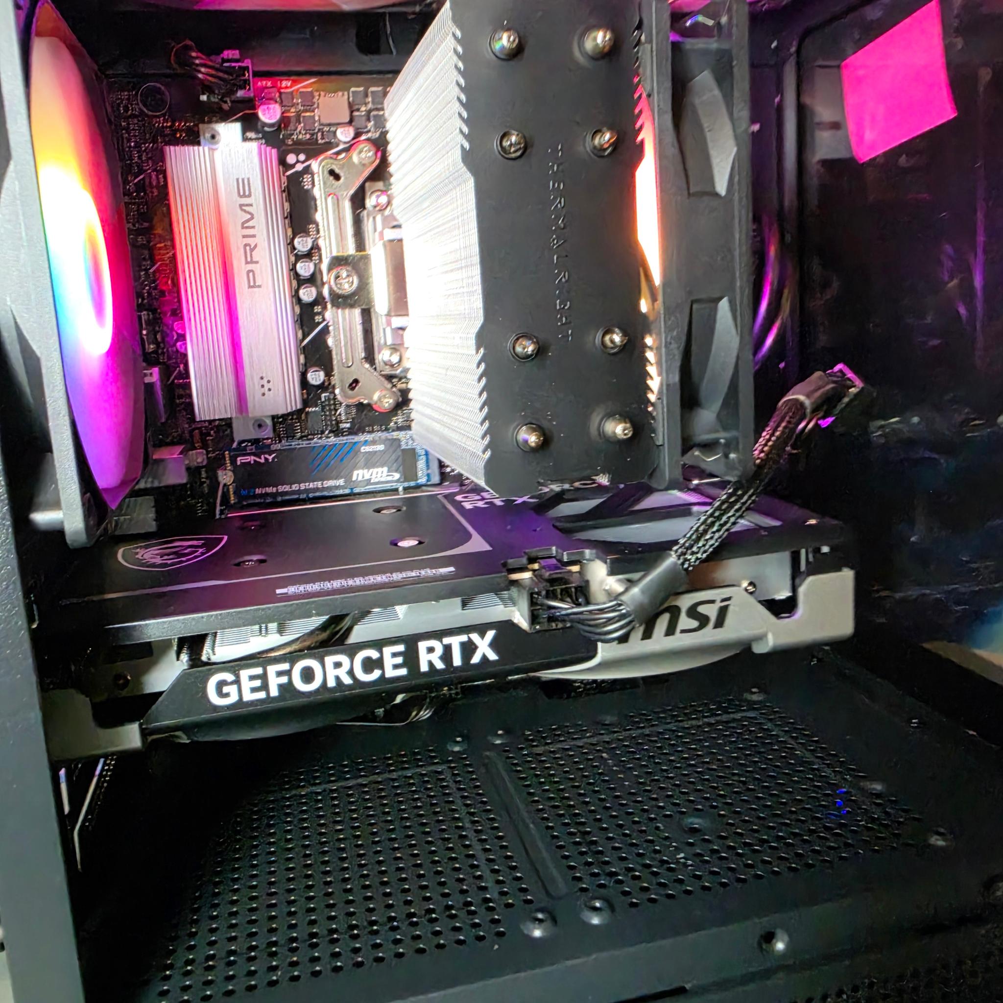 MSI RTX 5060ti 8gb + Ryzen 7600x PC Build #76