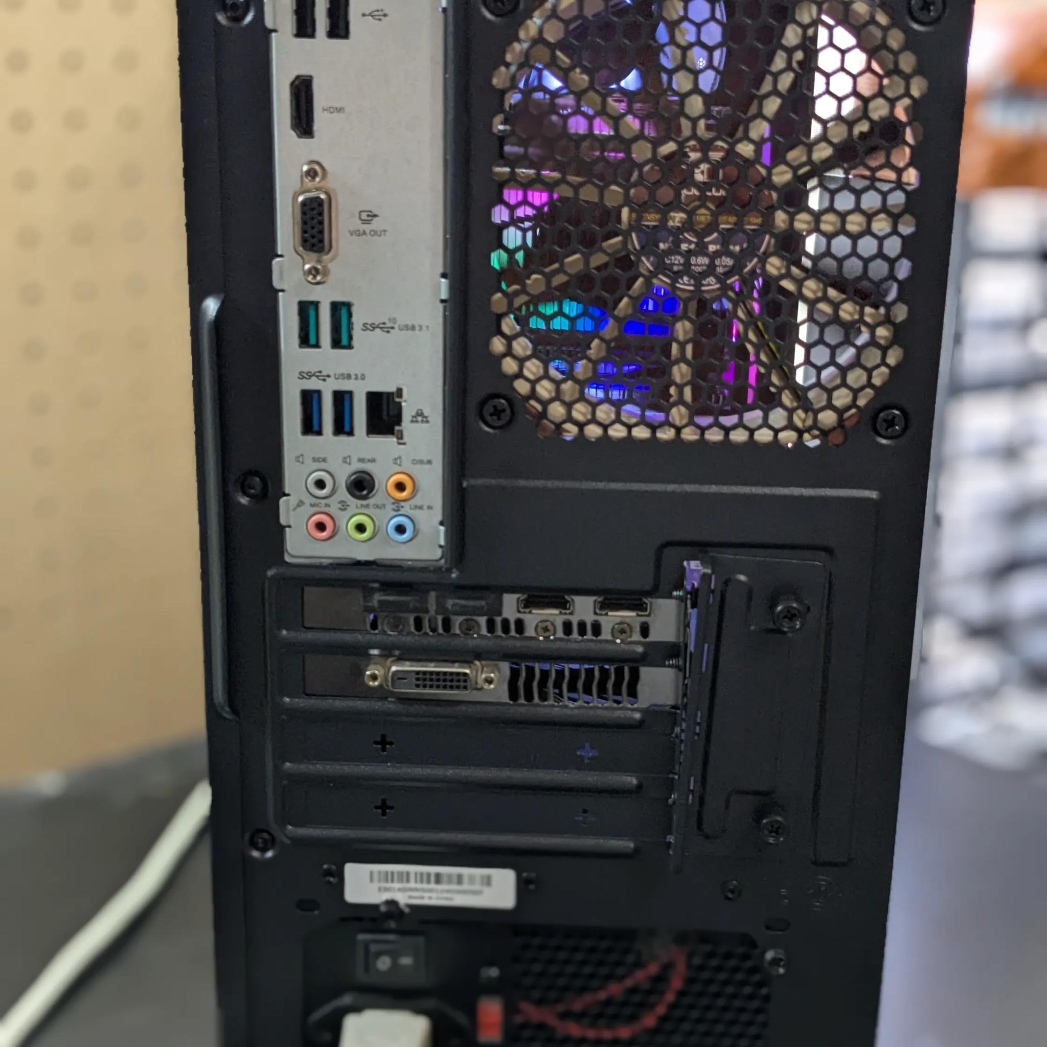 140 FPS Fortnite | 180 Day Warranty | i7-6700, 16GB RAM, RX 480 8GB, 480GB SSD, Win11, RGB