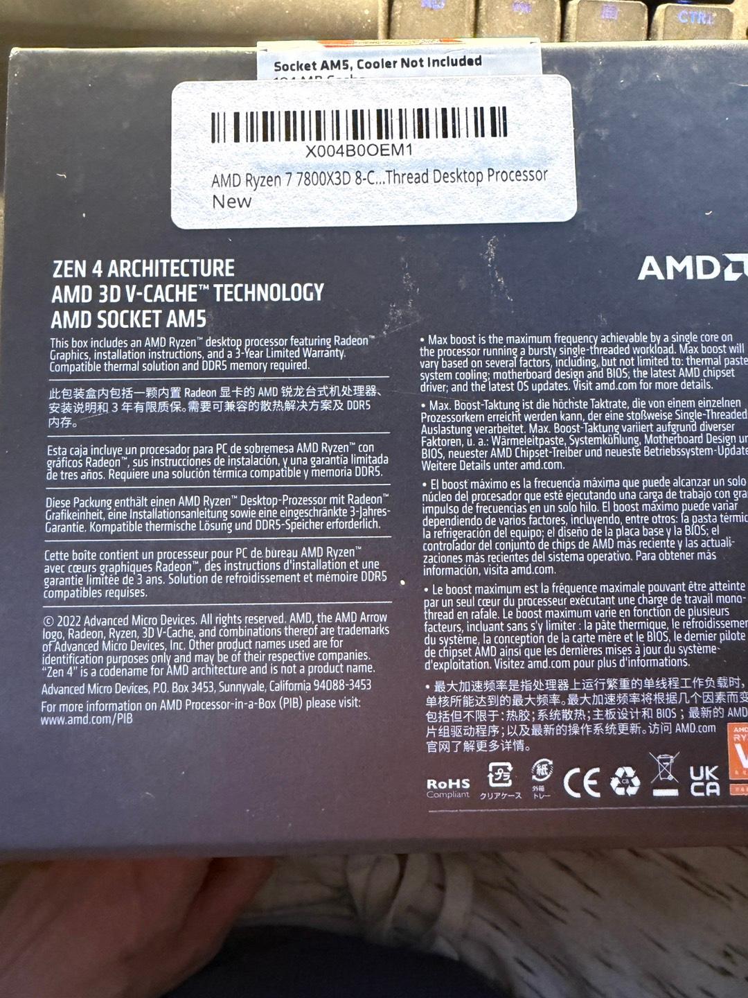 AMD Ryzen 7 7800X3D
