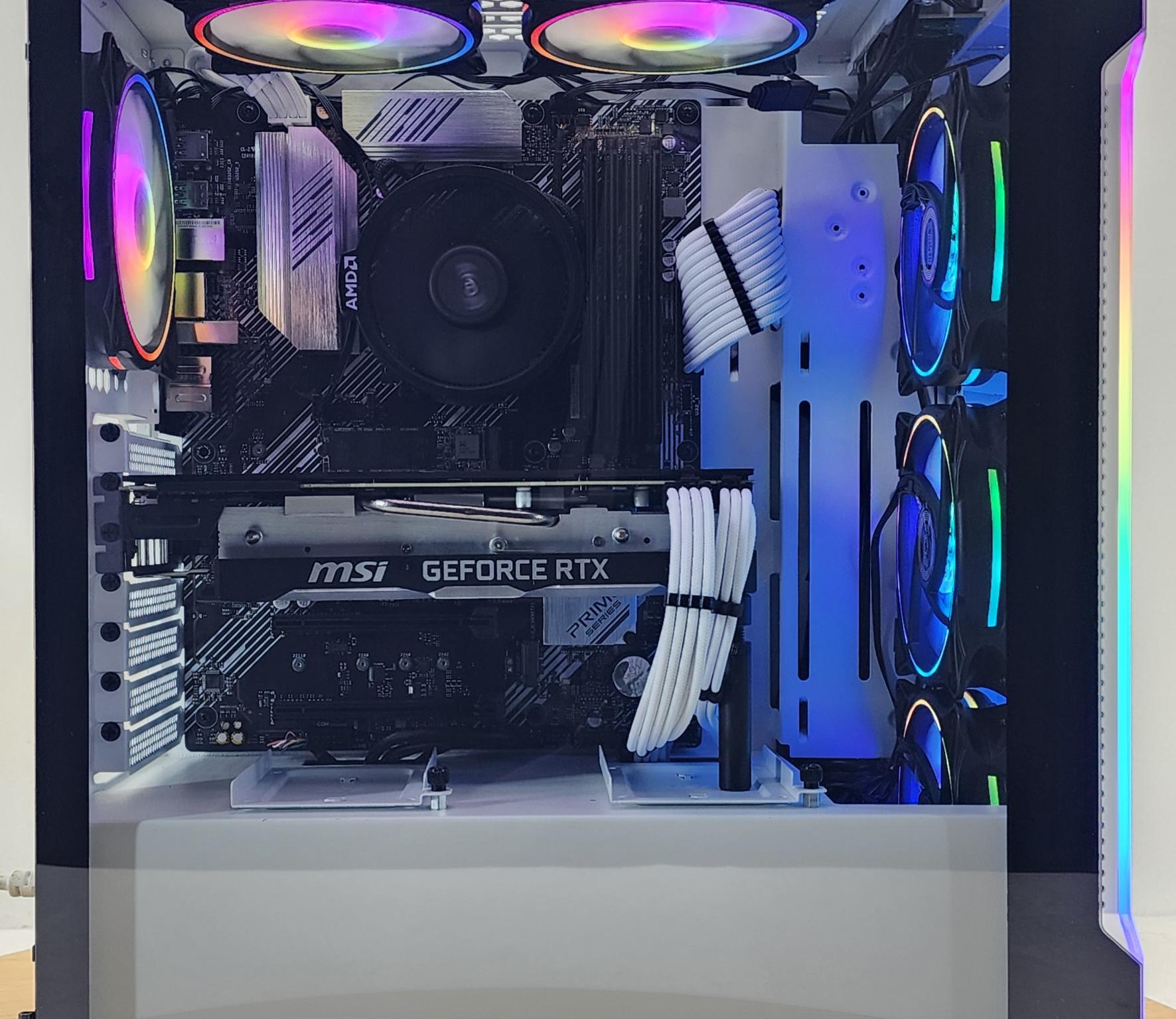 Gaming PC Ryzen 5 5600X 16GB RAM 512GB SSD RTX 2080 Super 8GB Win11 Computer