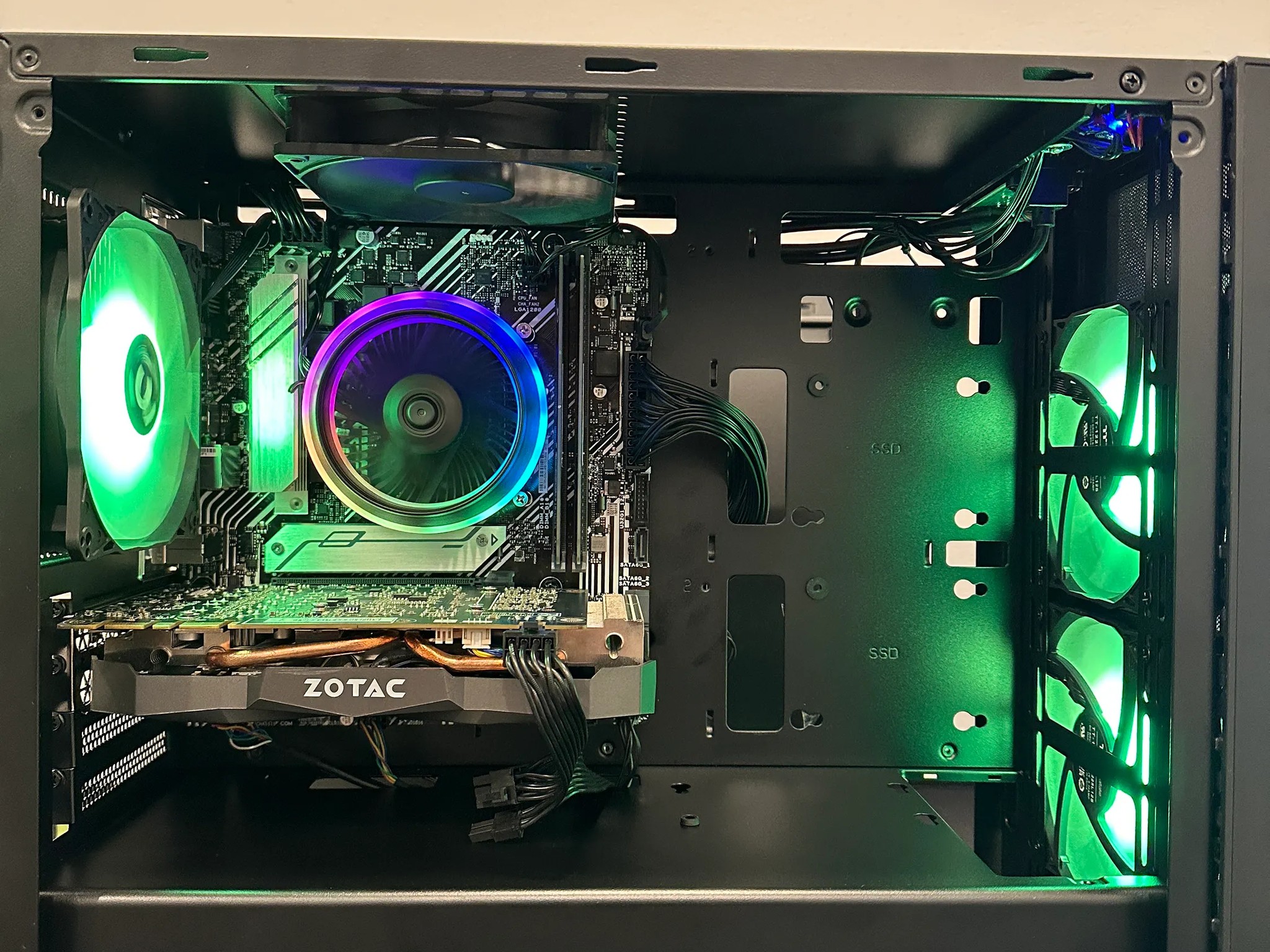 Budget Gaming PC-Intel Core i3-10100F 4 Core/8Thread -Nvidia GTX 1060 6GB -16GB DDR4 RAM-500GB SSD