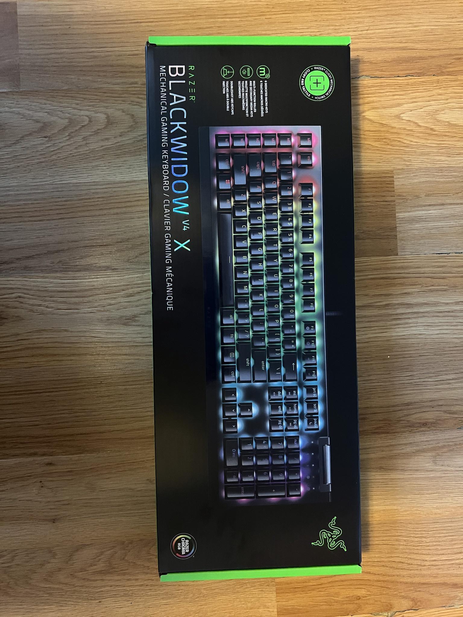 Razer Blackwidow v4 x