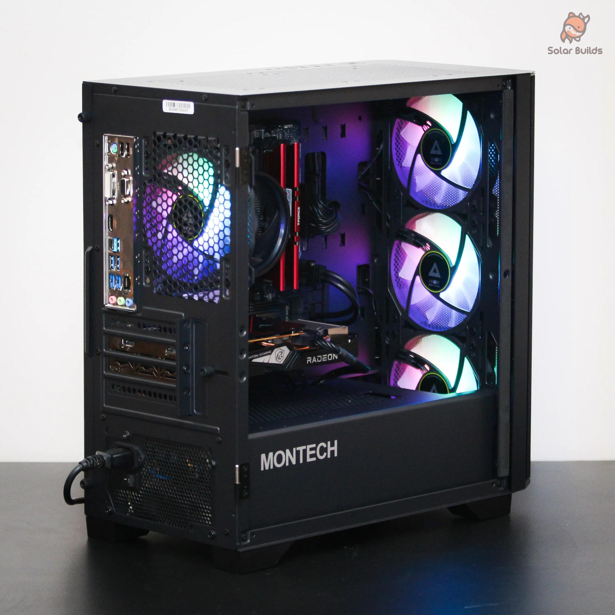 Radeon RX 6500 XT, Ryzen 3 2200g, 16GB DDR4, 500GB SSD