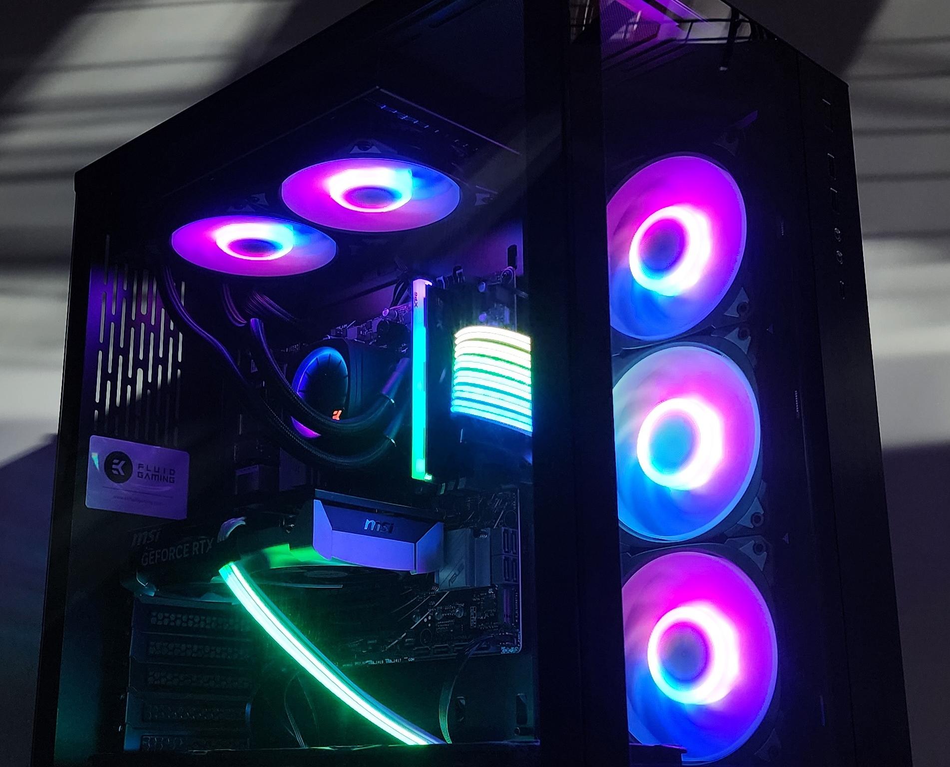 Gaming PC Ryzen 5 7600X3D 16GB RAM 1TB SSD RTX 5060  8GB Windows 11 Computer
