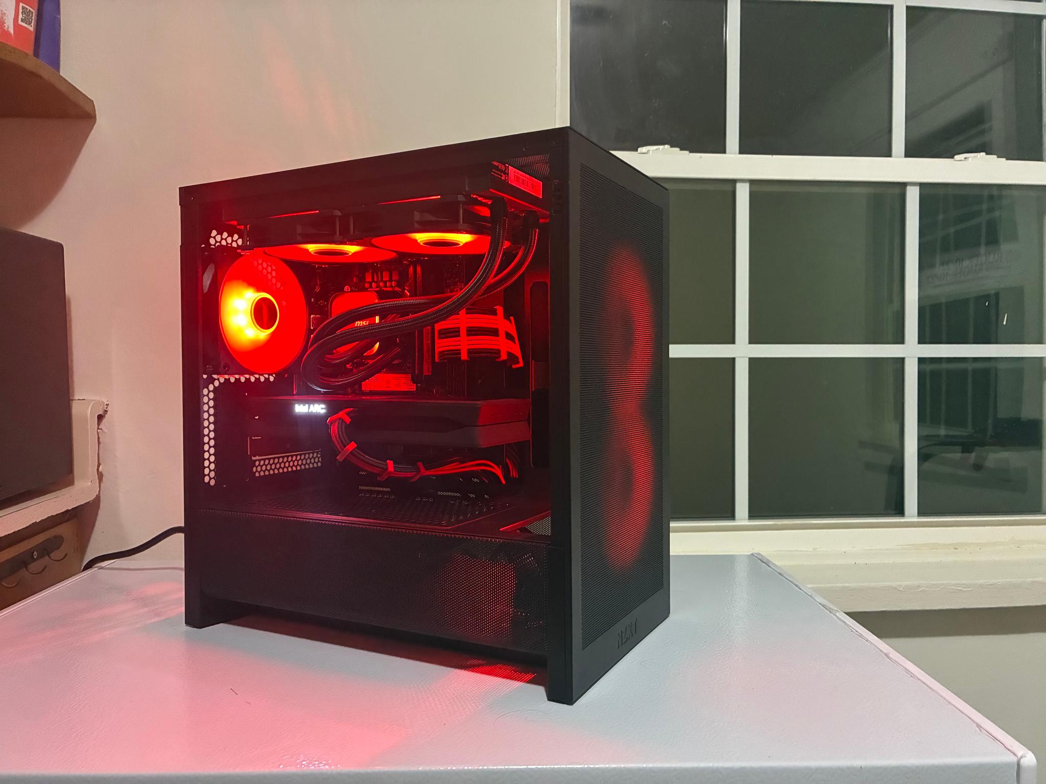 All Intel 1080P Gaming PC: B580 12GB | I5-13400F | 32GB RAM | 1TB Storage | 650W PSU | Micro-ATX