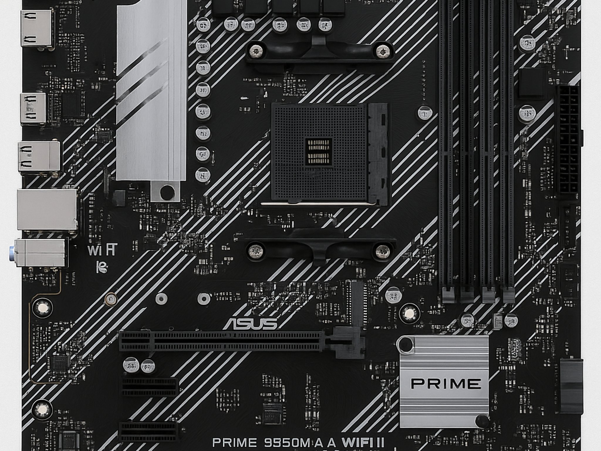 ASUS Prime B550M-A WiFi II – AM4 Motherboard – WiFi 6 – Great Condition!