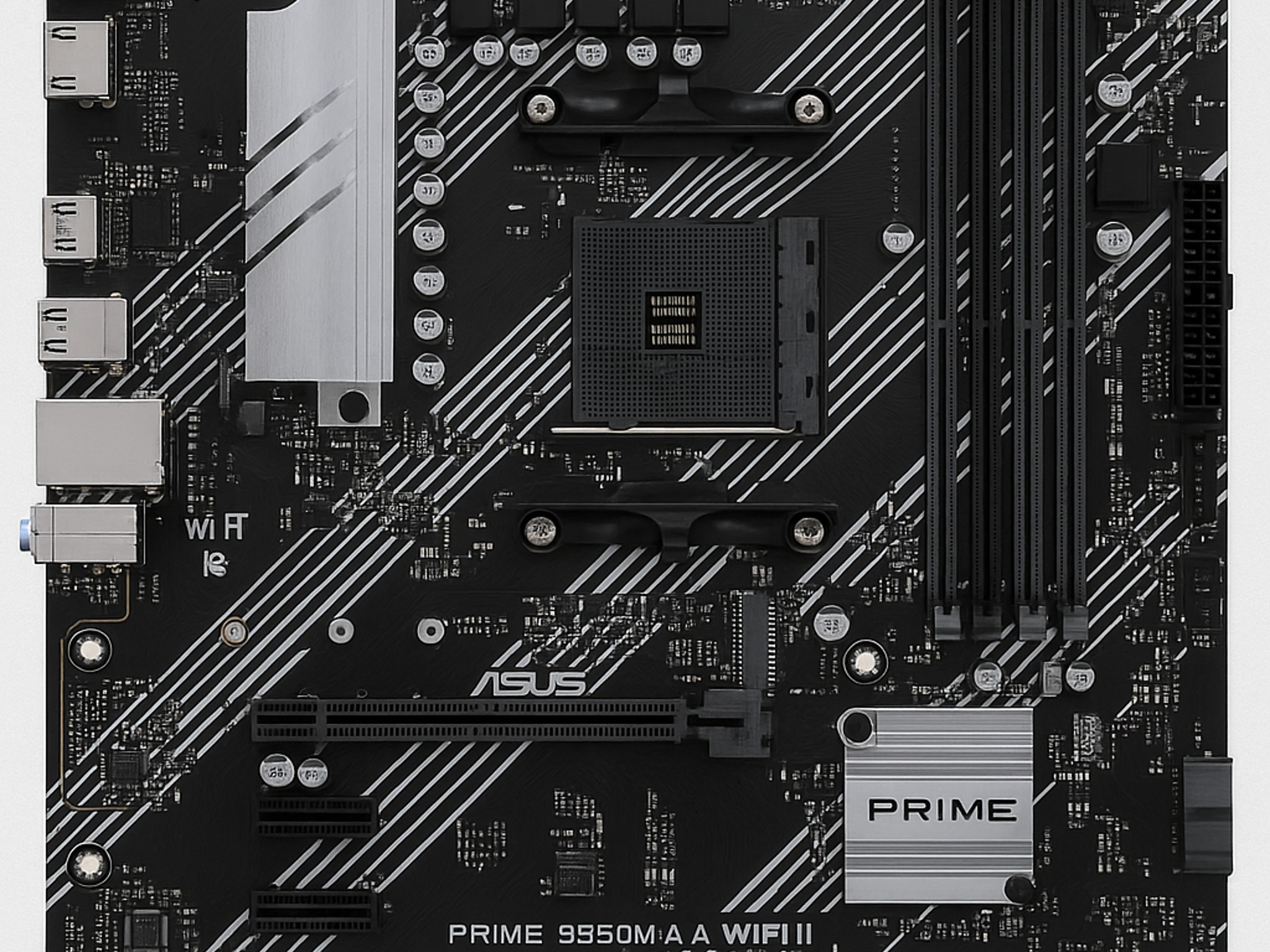 ASUS Prime B550M-A WiFi II – AM4 Motherboard – WiFi 6 – Great Condition!