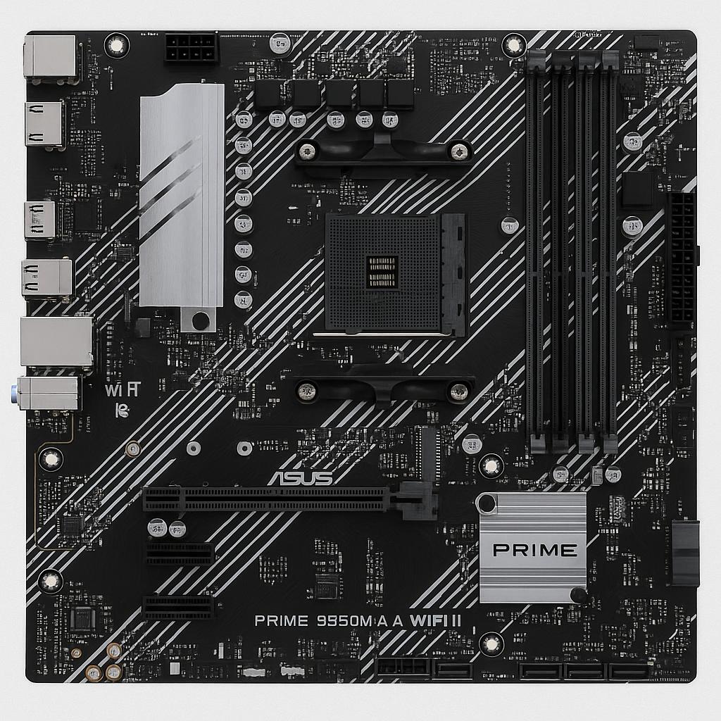 ASUS Prime B550M-A WiFi II – AM4 Motherboard – WiFi 6 – Great Condition!