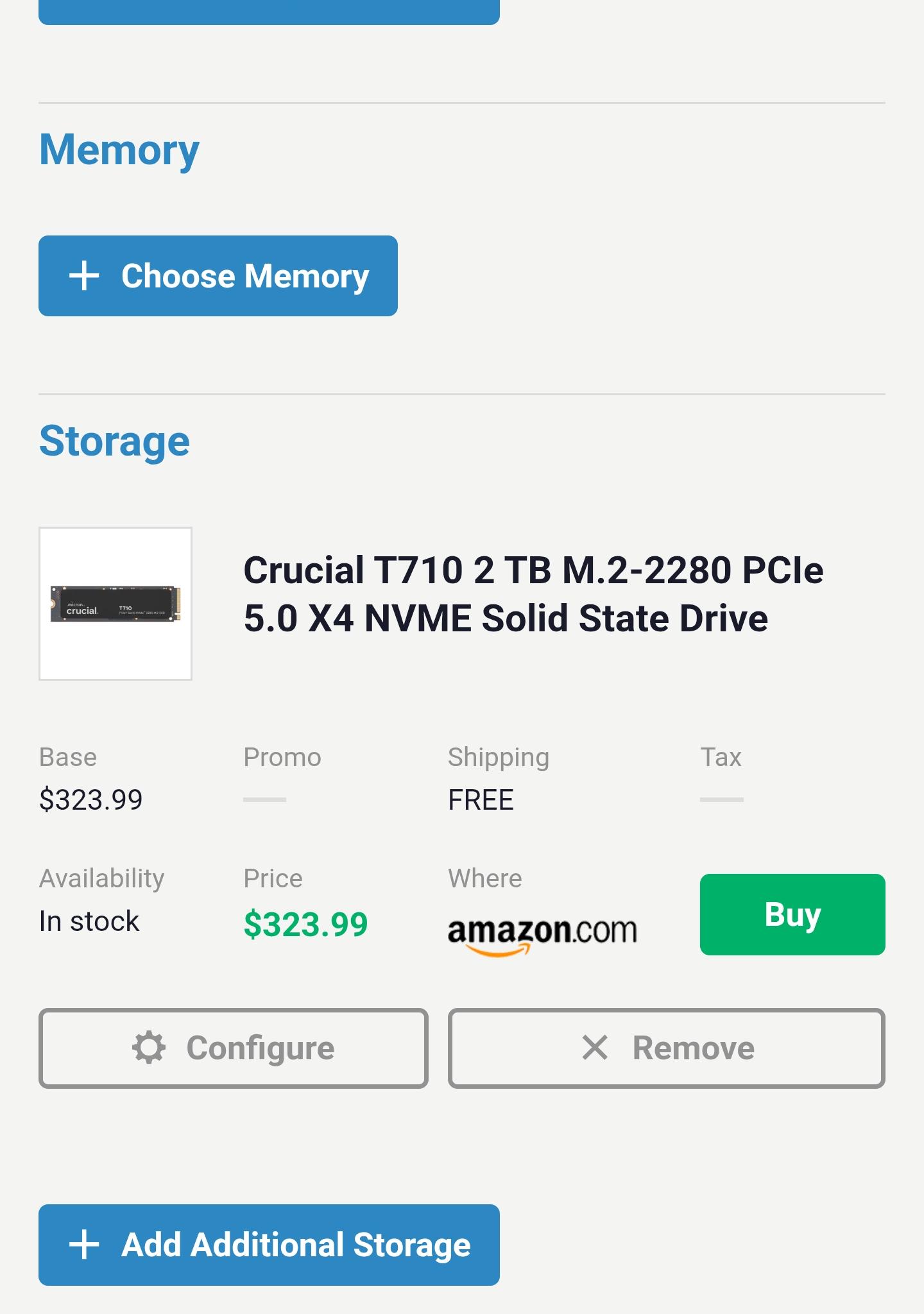 Crucial 710 2tb