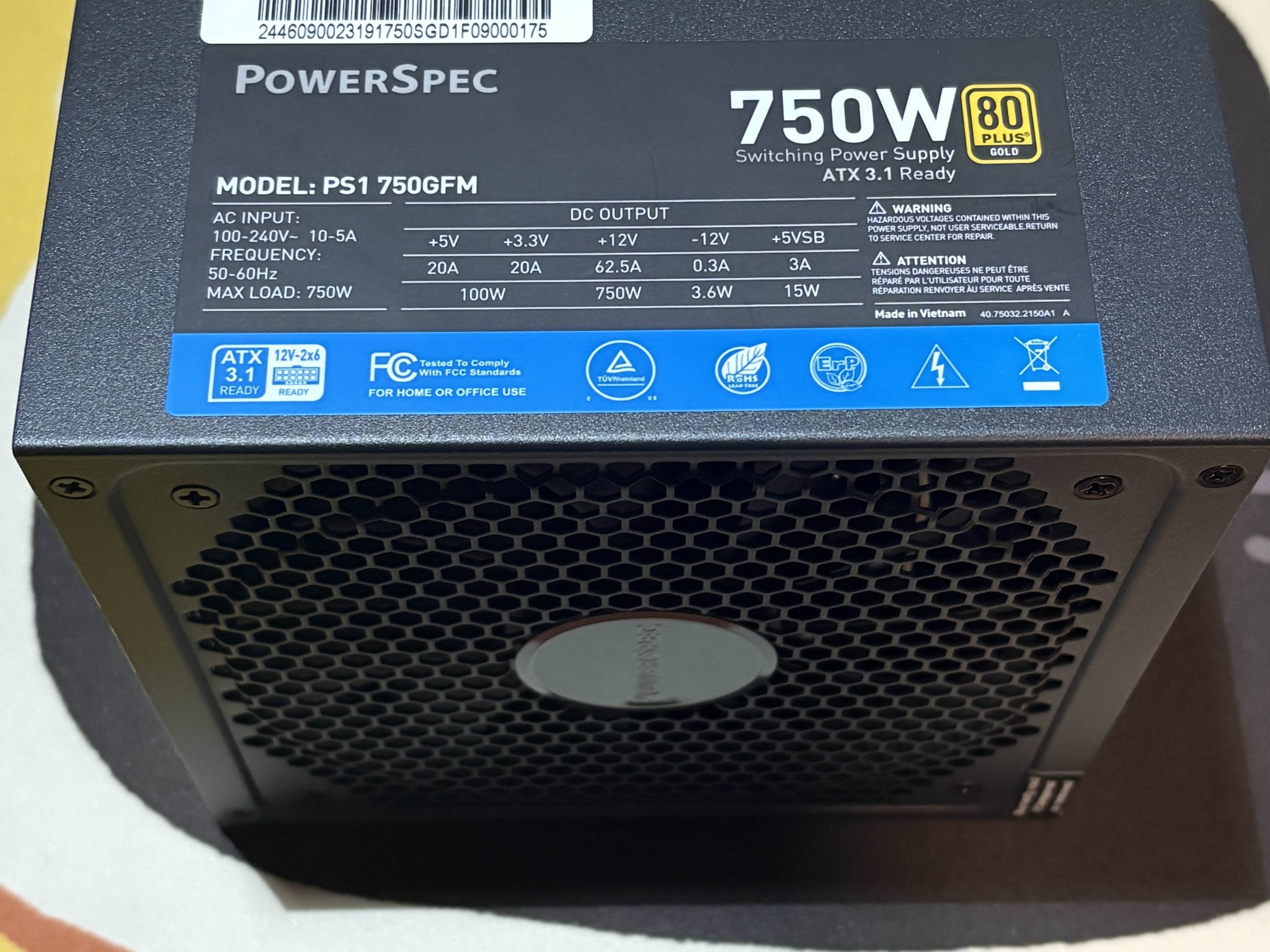 !NEW! Powerspec 750W GOLD Modular