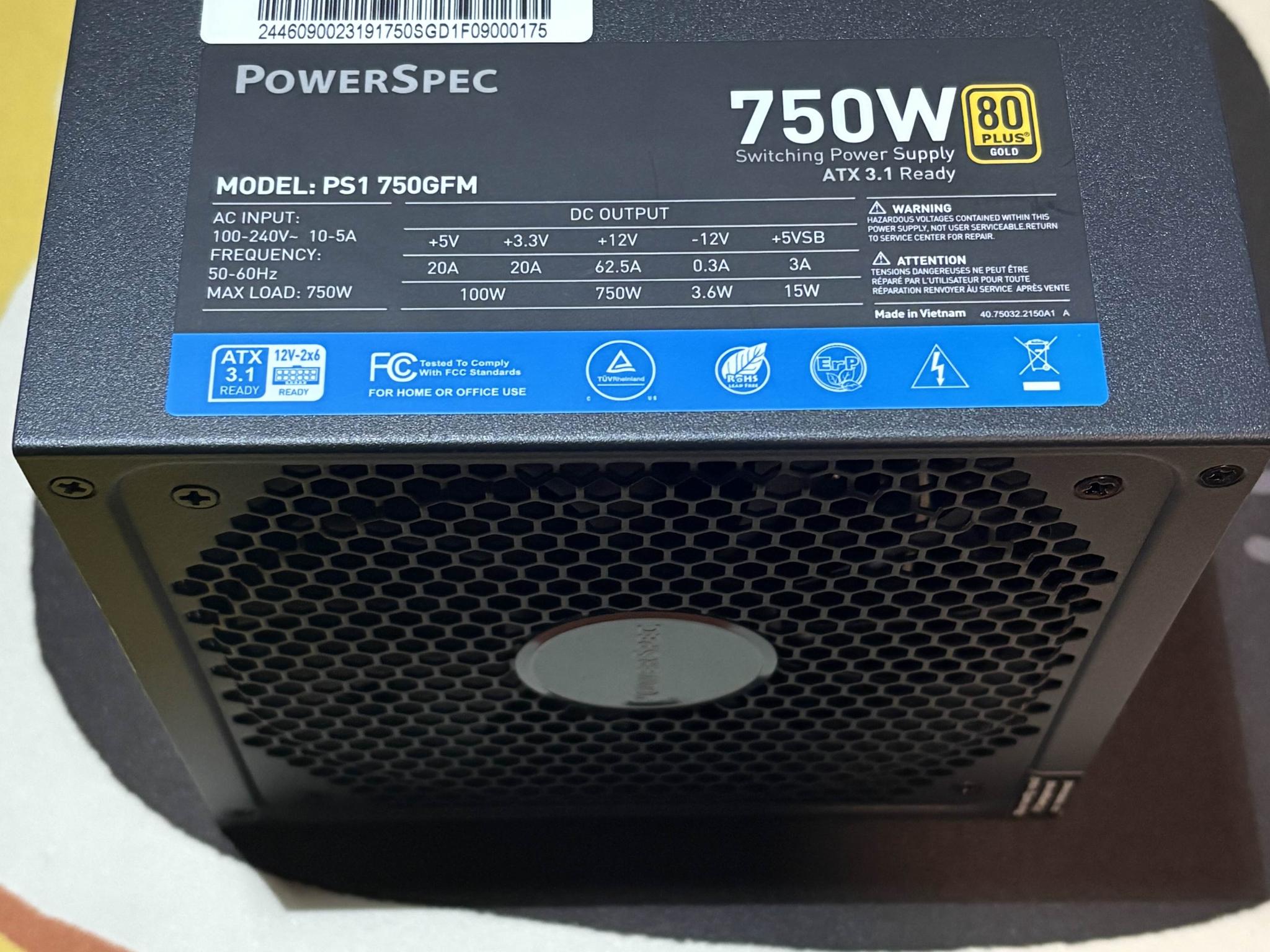 !NEW! Powerspec 750W GOLD Modular