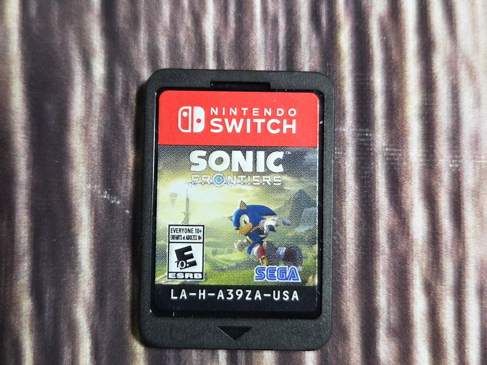 Sonic Frontiers Nintendo Switch