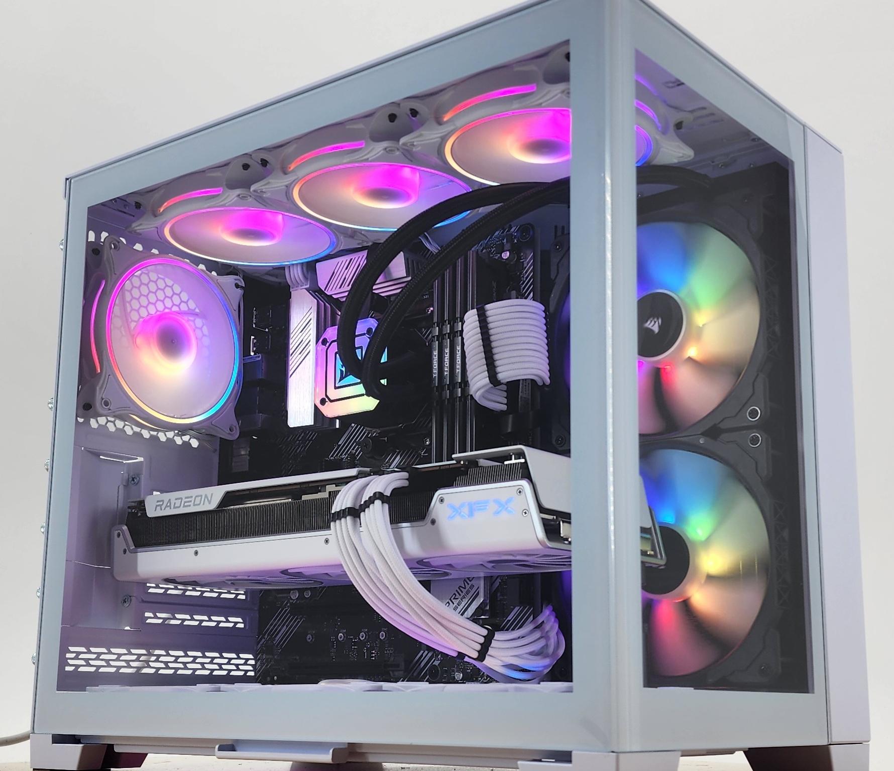 Gaming PC Ryzen 7 5700X3D 32GB RAM 2TB SSD RX 7900 XT 20GB Windows 11 Computer