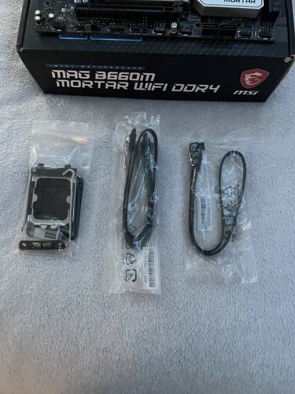 MSI B660M Mortar WIFI DDR4 x Intel Core i5-12400F (Project Bundle)