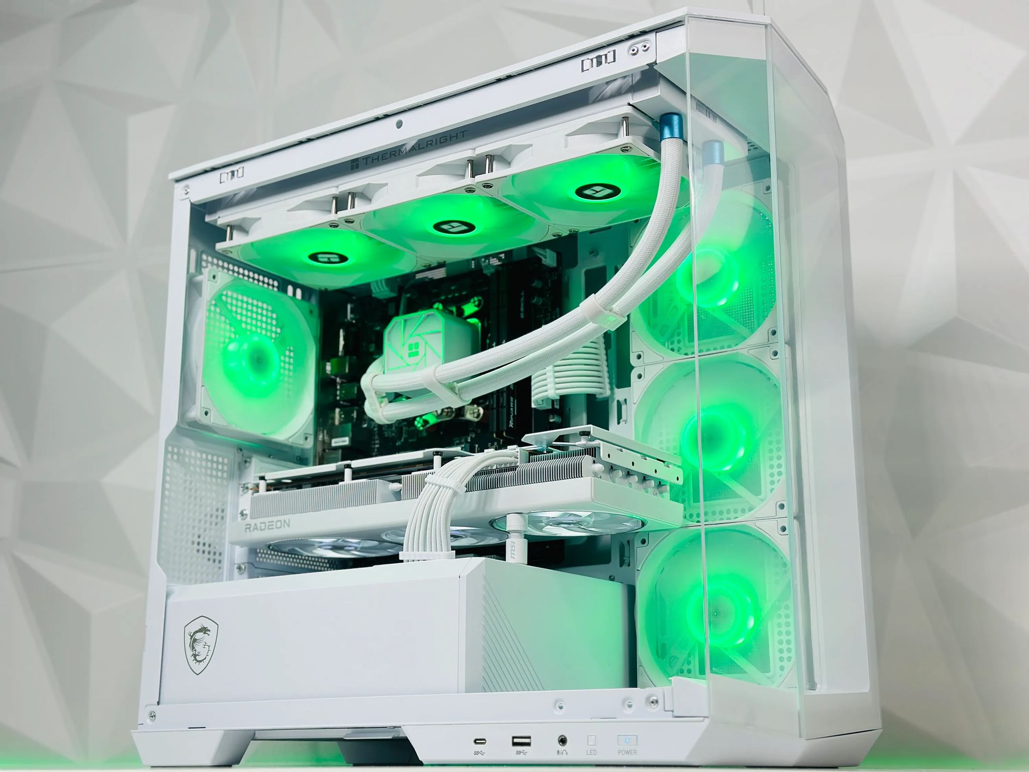 💧Liquid Cooled Gaming PC❄️AMD RX 7900 XT 20GB❄️AMD Ryzen 7 7800X3D❄️32GB DDR5❄️ 2TB