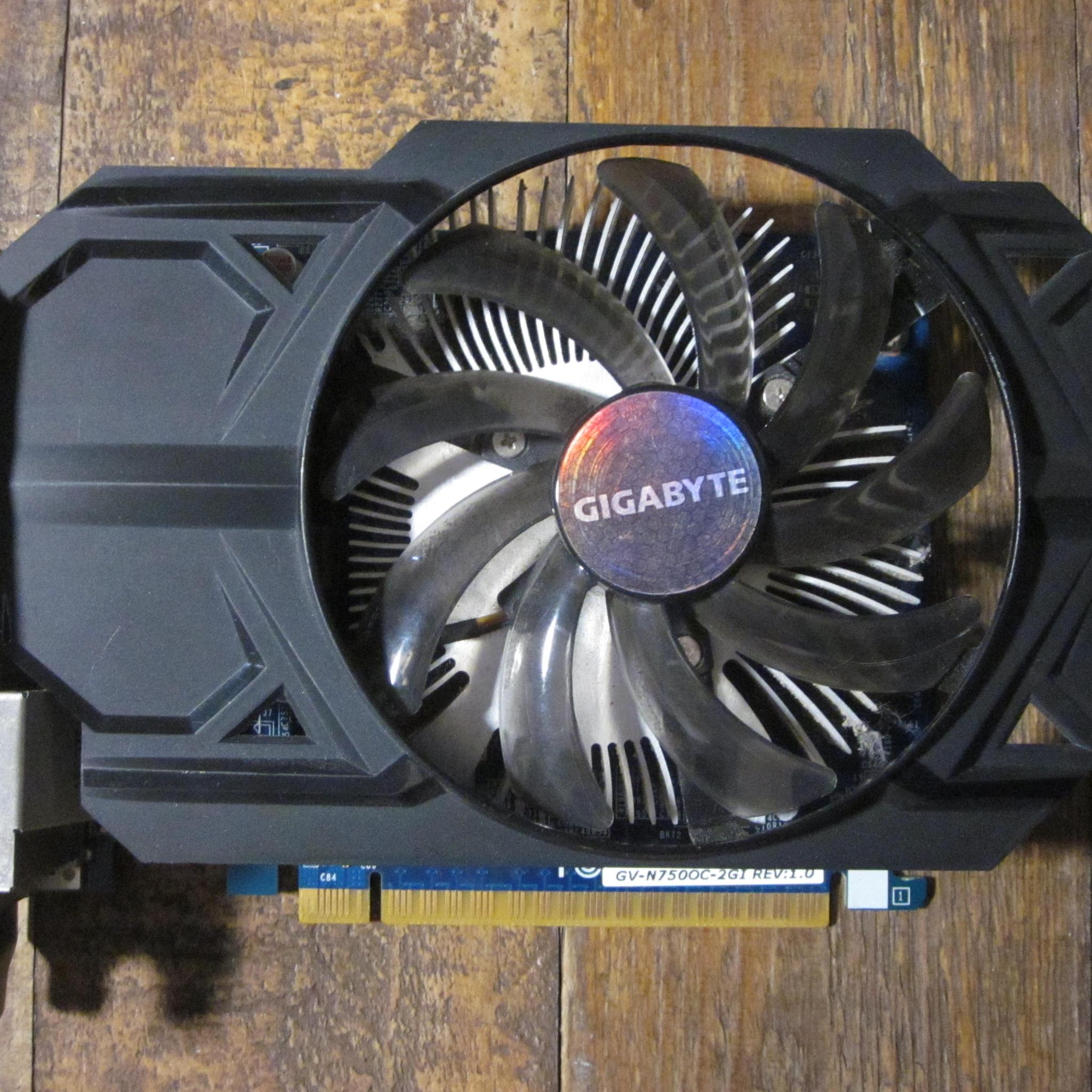 Gigabyte GeForce GTX 750 2 GB Video Card