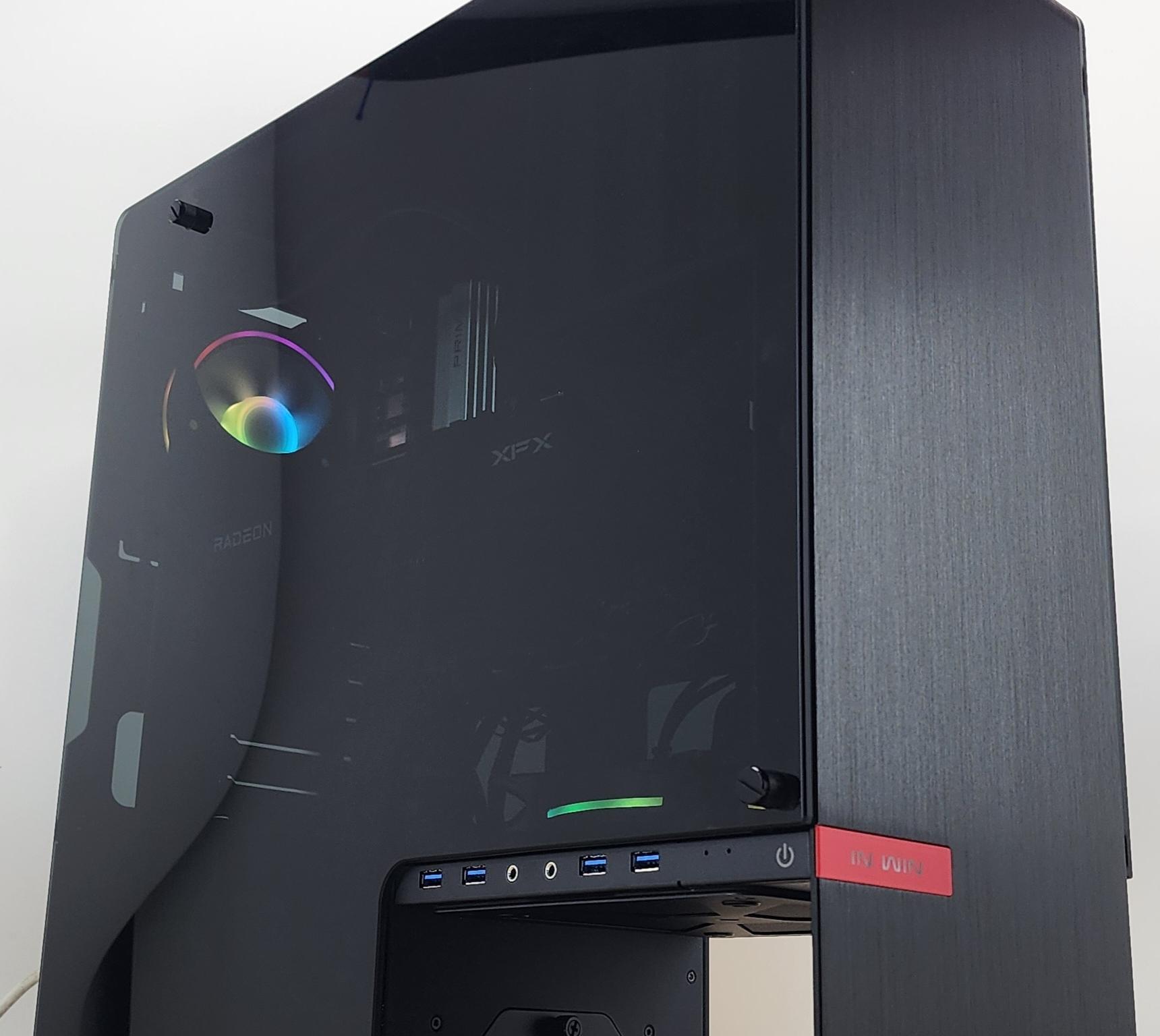 Gaming PC Ryzen 5 7600X 16GB RAM 512GB SSD+2TB HDD RX 7600 XT 16GB Win11 PC