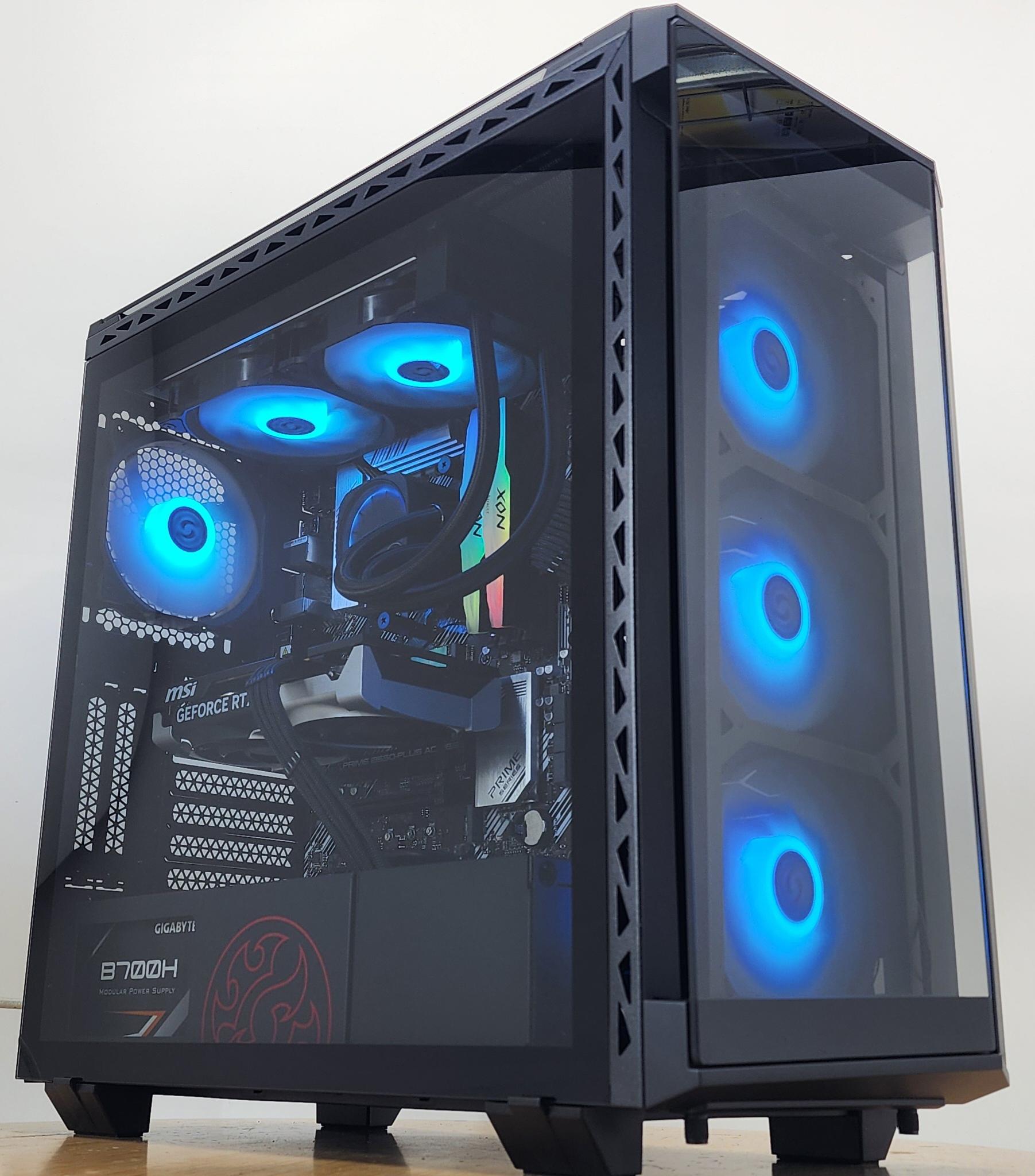 Gaming PC Ryzen 7 5700X 16GB RAM 1TB SSD RTX 5060  8GB Windows 11 Computer