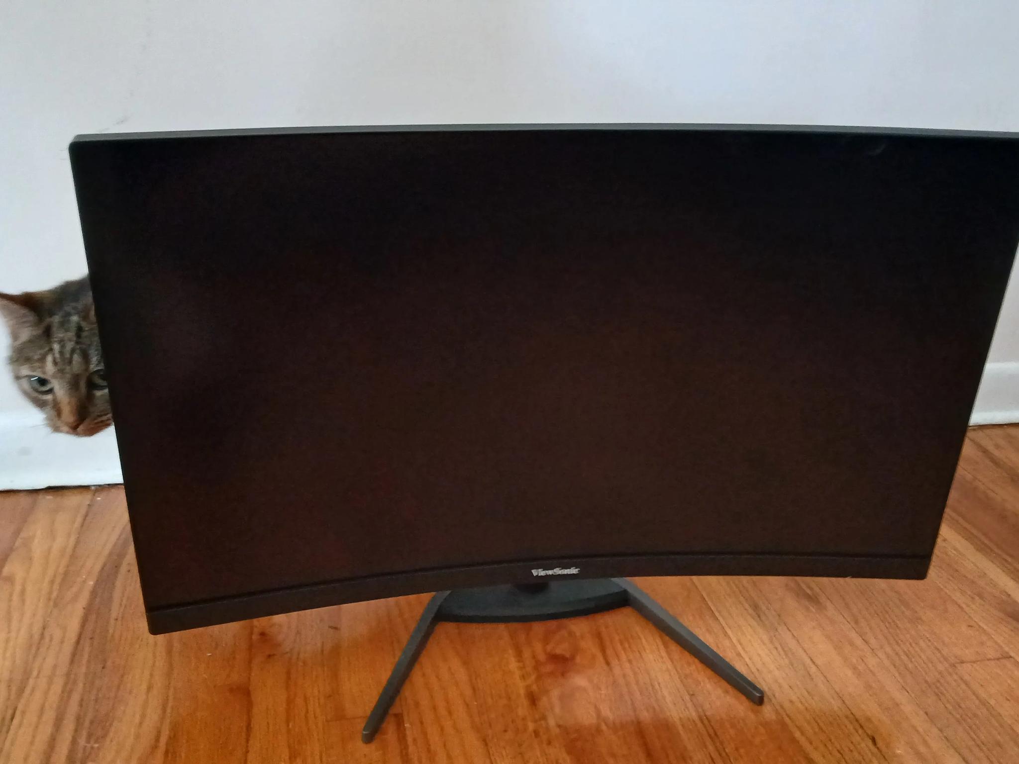 ViewSonic VX2768-2KPC-mhd 27” 1440p 144Hz Curved Monitor, VA panel [USED, GREAT WORKING CONDITION]