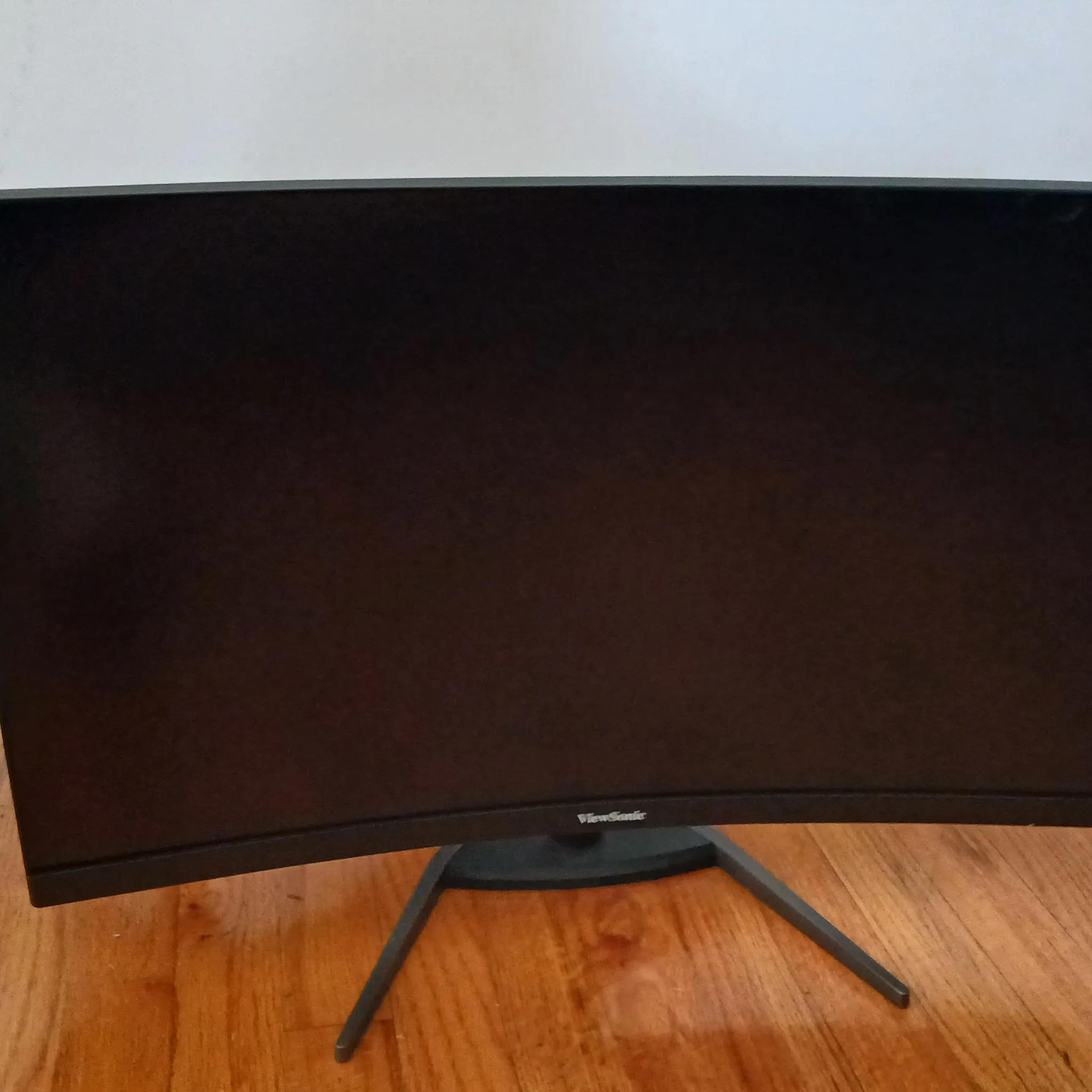ViewSonic VX2768-2KPC-mhd 27” 1440p 144Hz Curved Monitor, VA panel [USED, GREAT WORKING CONDITION]