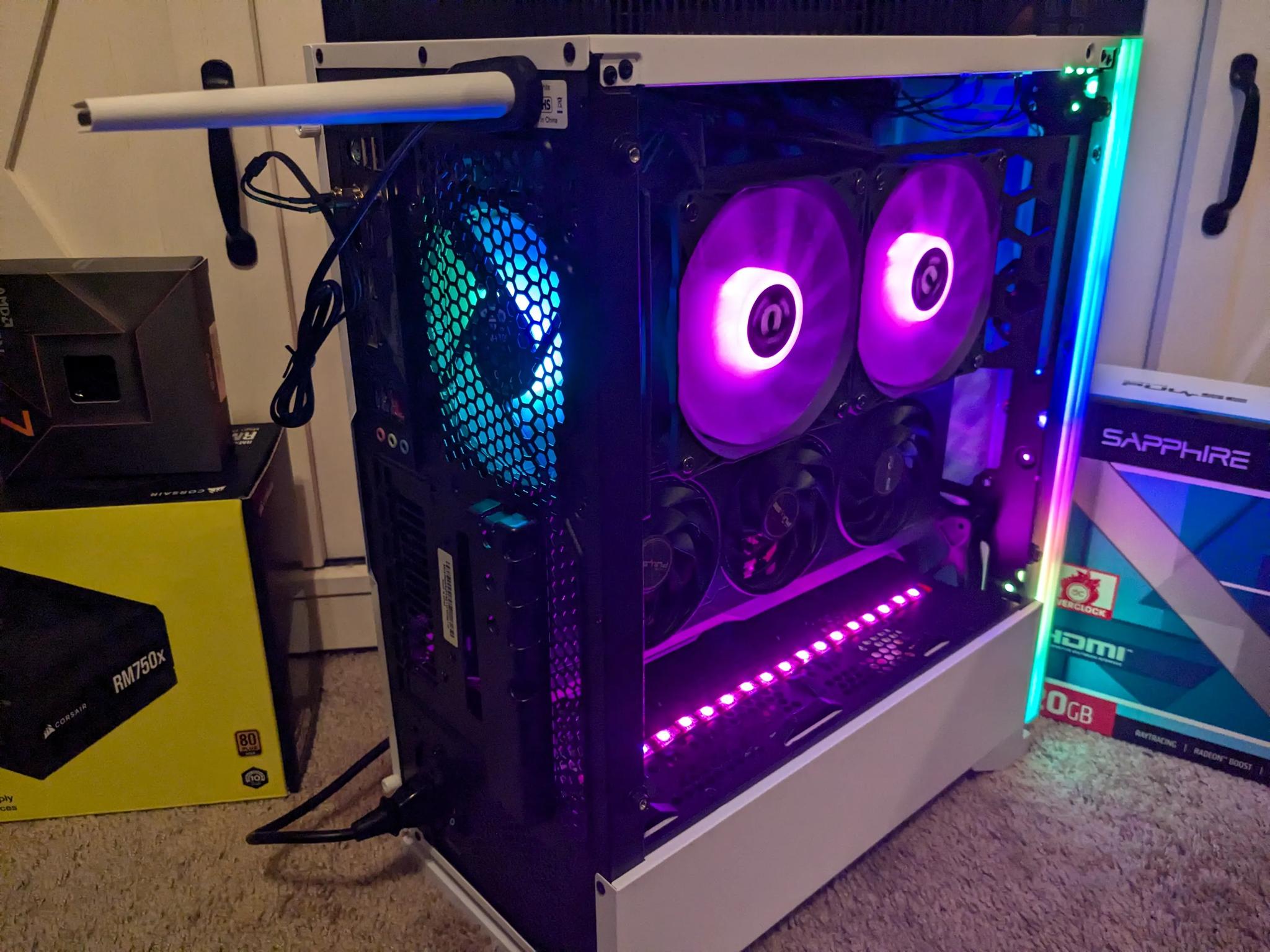 FREE SHIP ~ 4K Dream Machine ~ R7 7700X, RX 7900 XT 20GB, 32GB DDR5, 1TB NVME + 4TB HDD, Wifi, Win11