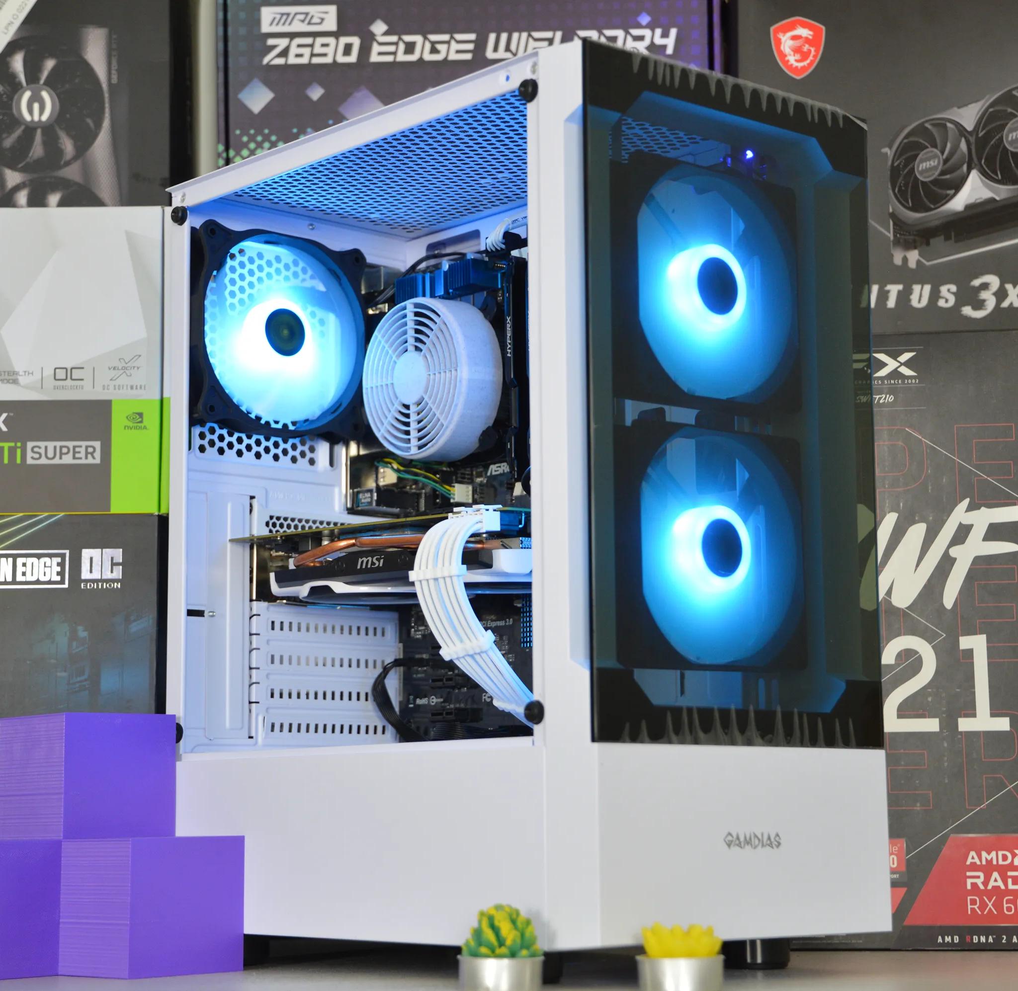 ⚫❄️| R9 380 | INTEL i5 4590 | 16GB DDR3 RAM | 512GB SATA SSD | Midnight Frost |
