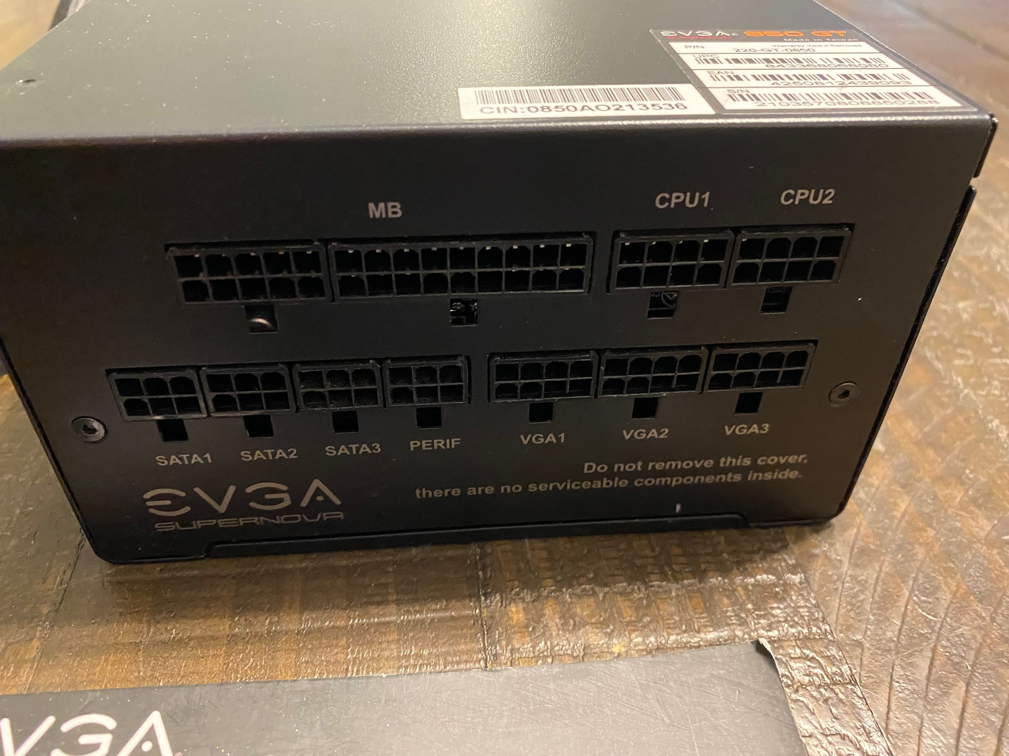 EVGA 850W GT Gold Power Supply