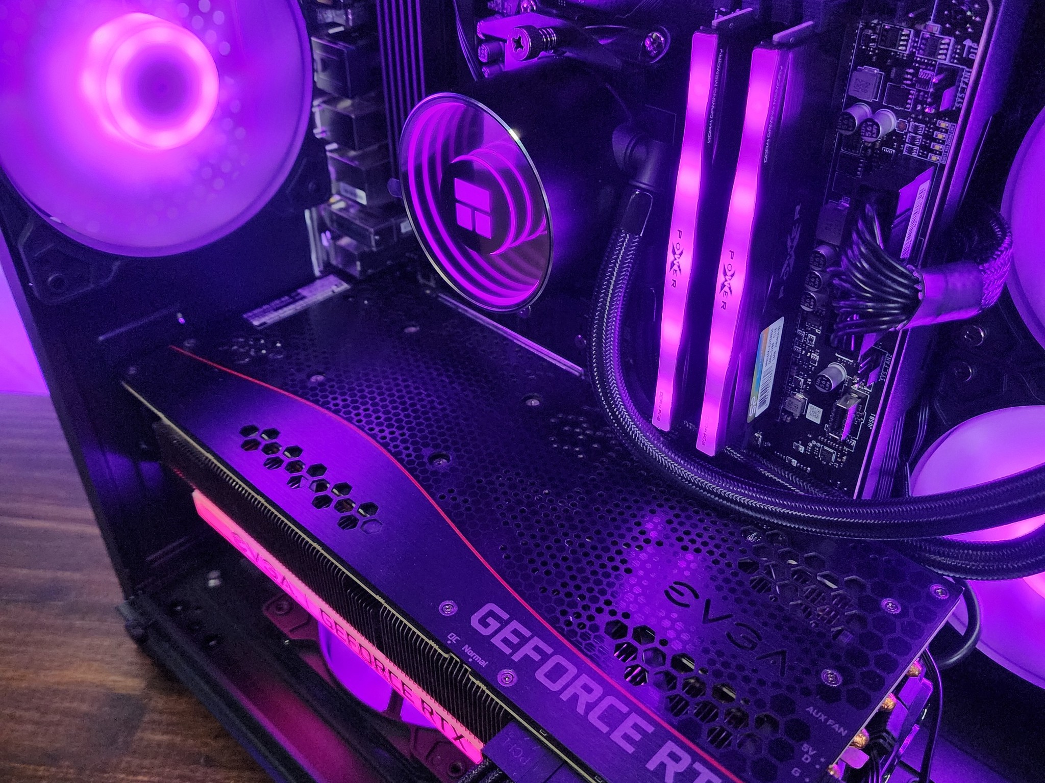 💜🖤💜 EVGA RTX 3070 FTW // AMD Ryzen 7 5700G // Silicon Power Zenith RGB 32GB 3200MHz