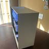 4060ti+12600k, 32GB Ram, 1TB NVME Ssd, vertical mounted, all white NZXT build.