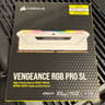 CORSAIR - VENGEANCE RGB PRO SL 32GB (2x16GB) DDR4 3600MHz C18 UDIMM Desktop Memory - White