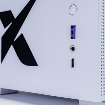 XIDAX X-6 White Gaming PC Ryzen 5 5600GT RTX 3050 16GB DDR4 1TB SSD WiFi Win 11
