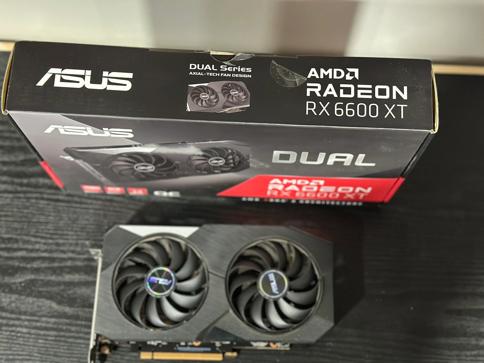 ASUS Dual Radeon RX 6600 XT 8GB GDDR6 PCI Express 4.0 CrossFireX Support ATX Video Card
